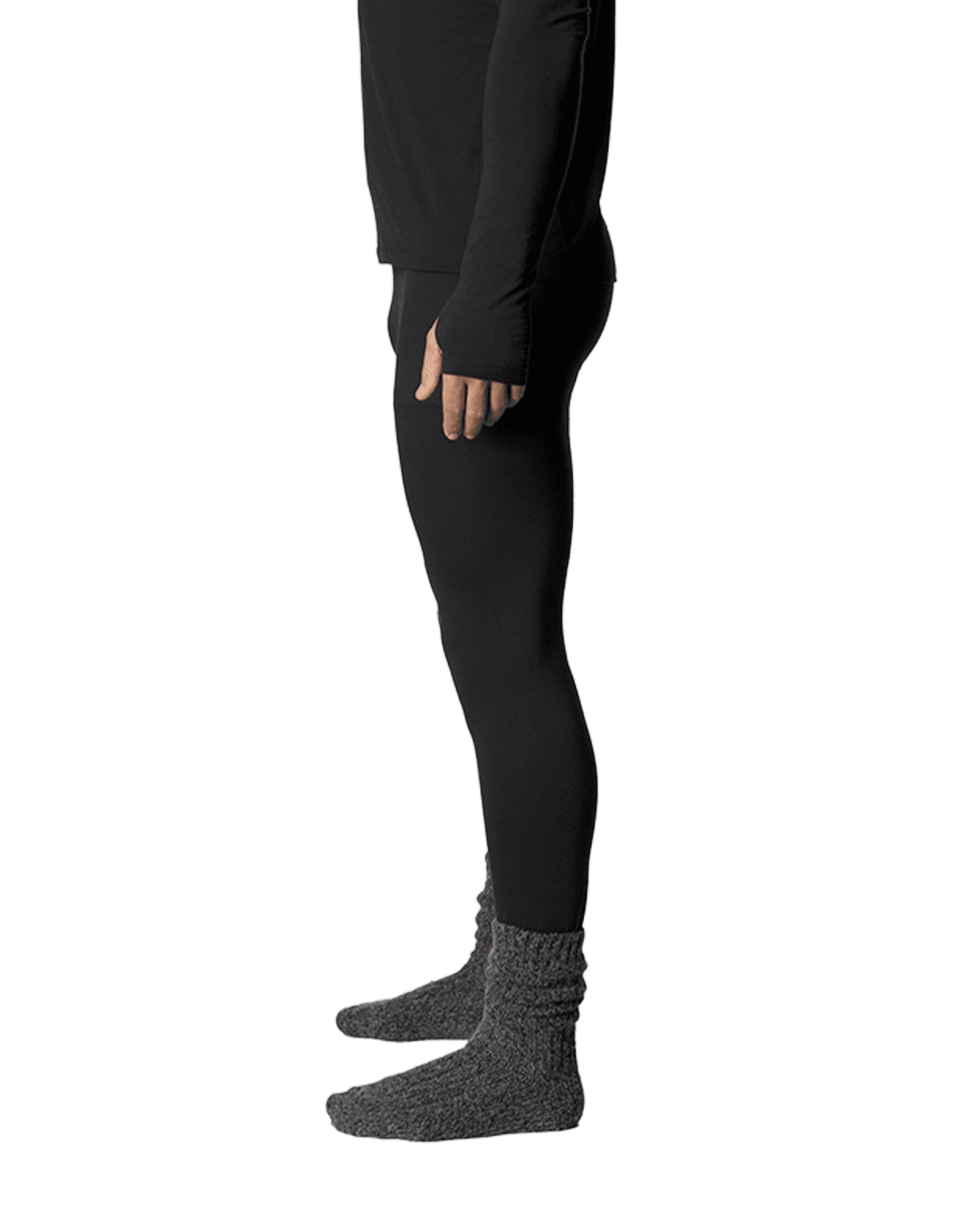 Desoli Light Tights M True Black