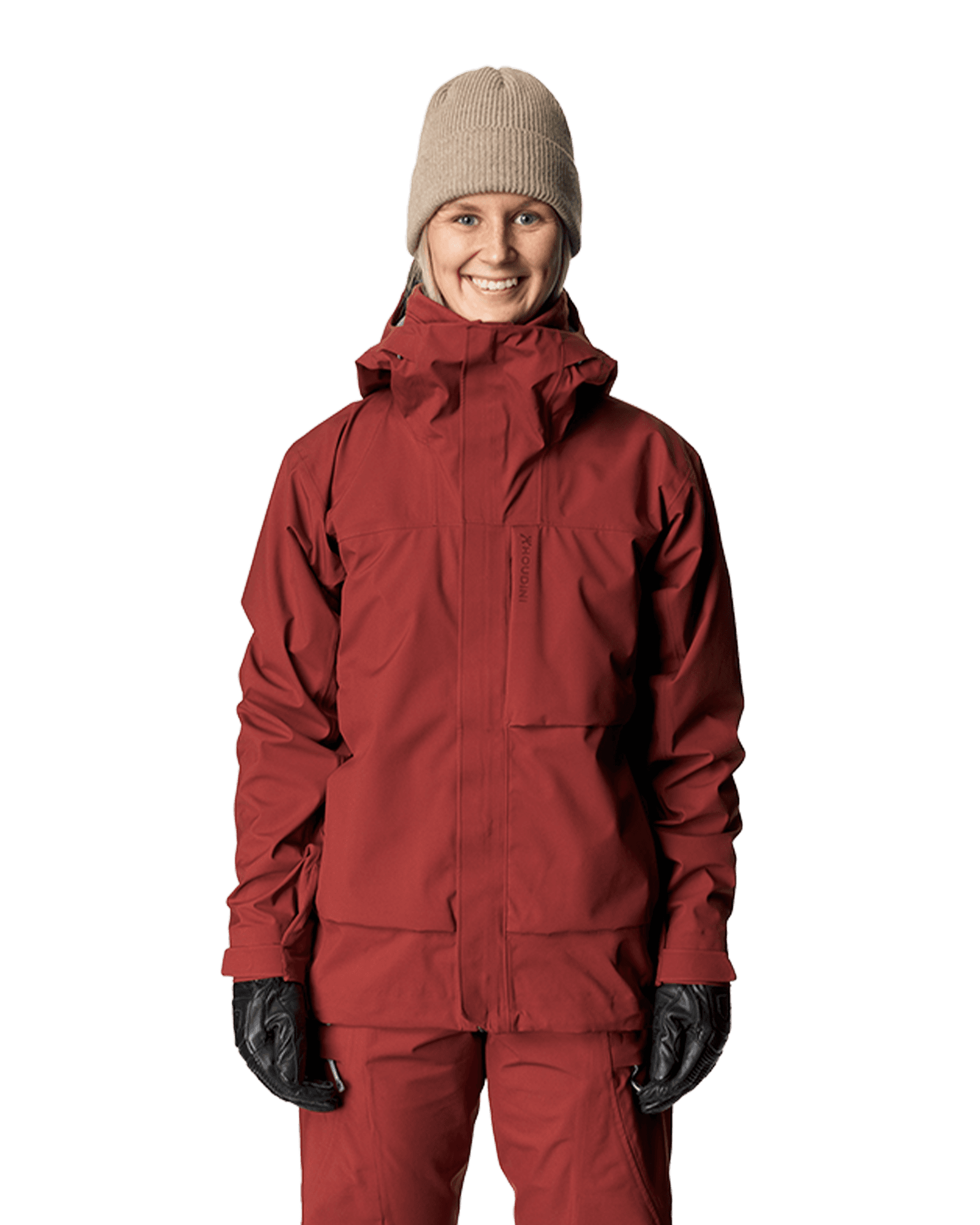 Rollercoaster Jacket W Deep Red
