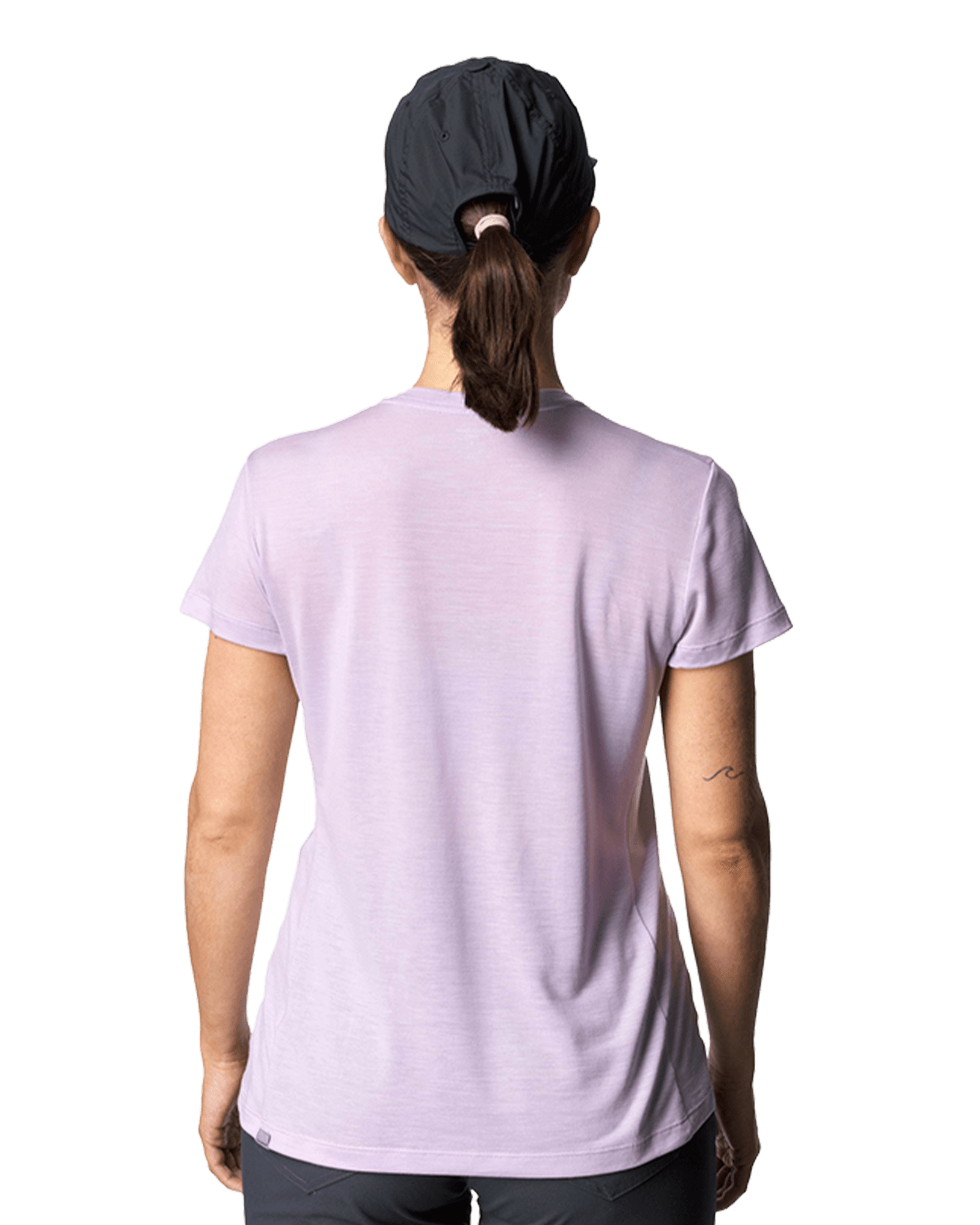 Tree Tee W Purple Heather