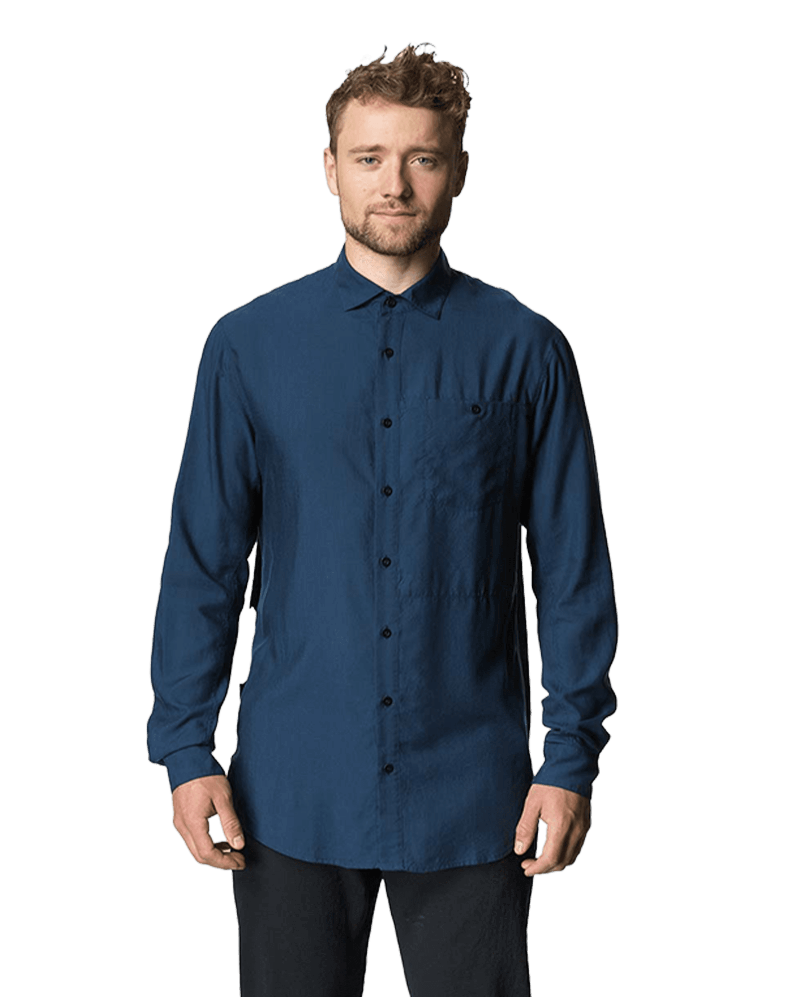 Tree Longsleeve Shirt M Big Blue Light