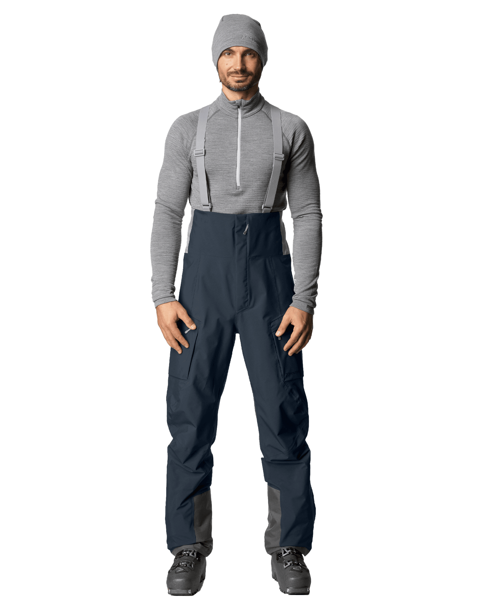 Rollercoaster Bib Pant M Blue Illusion