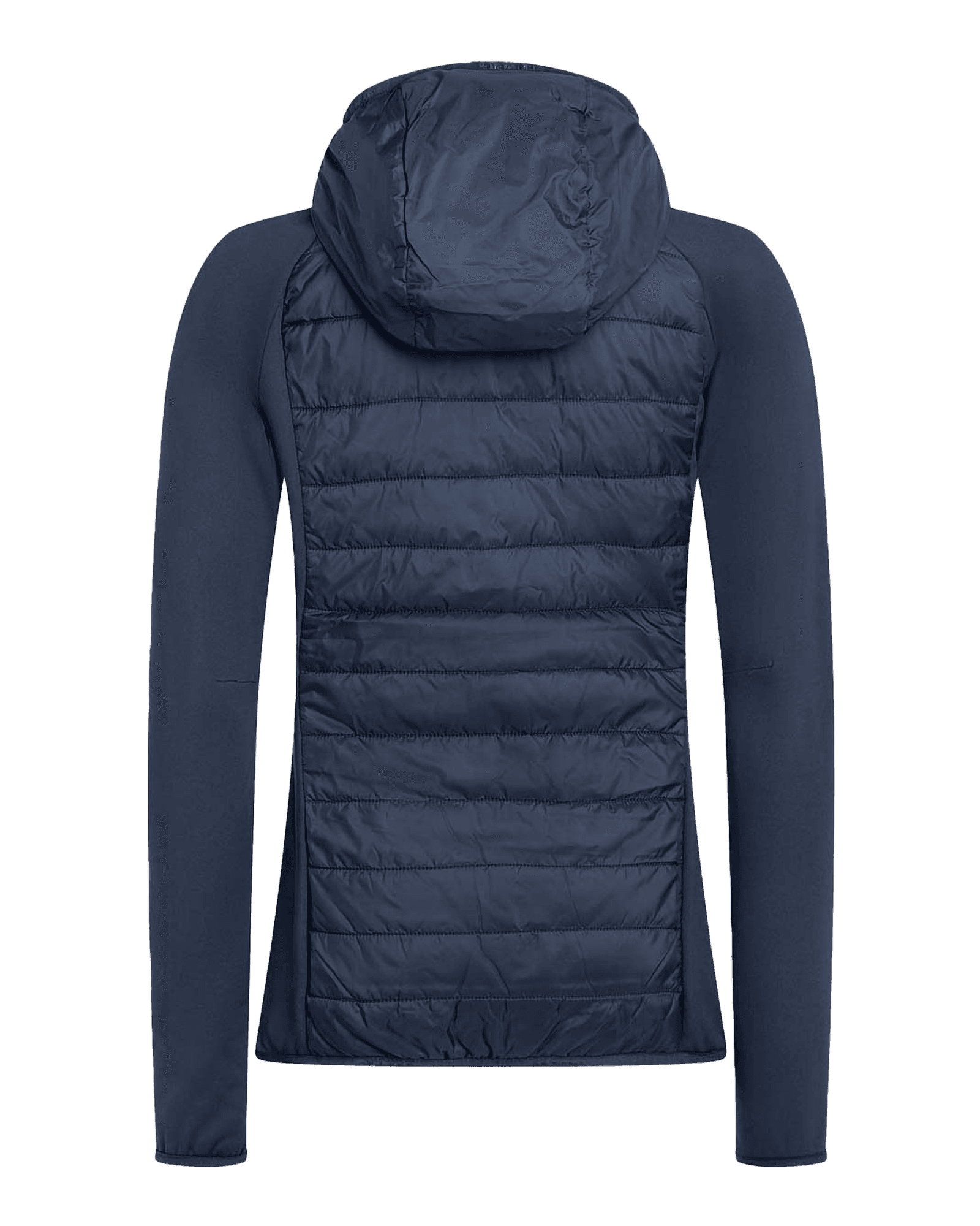 Insulated Hybrid Hood W Blue Shadow