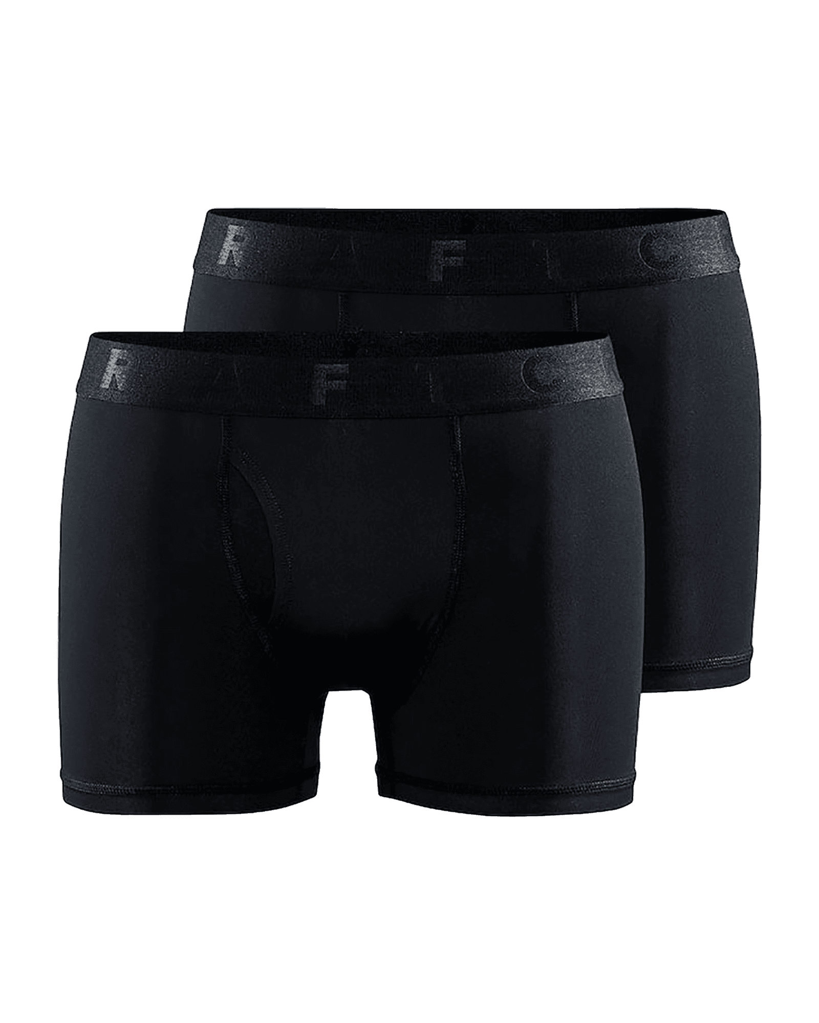 Core Dry Boxer 3-Inch 2-Pack M Black