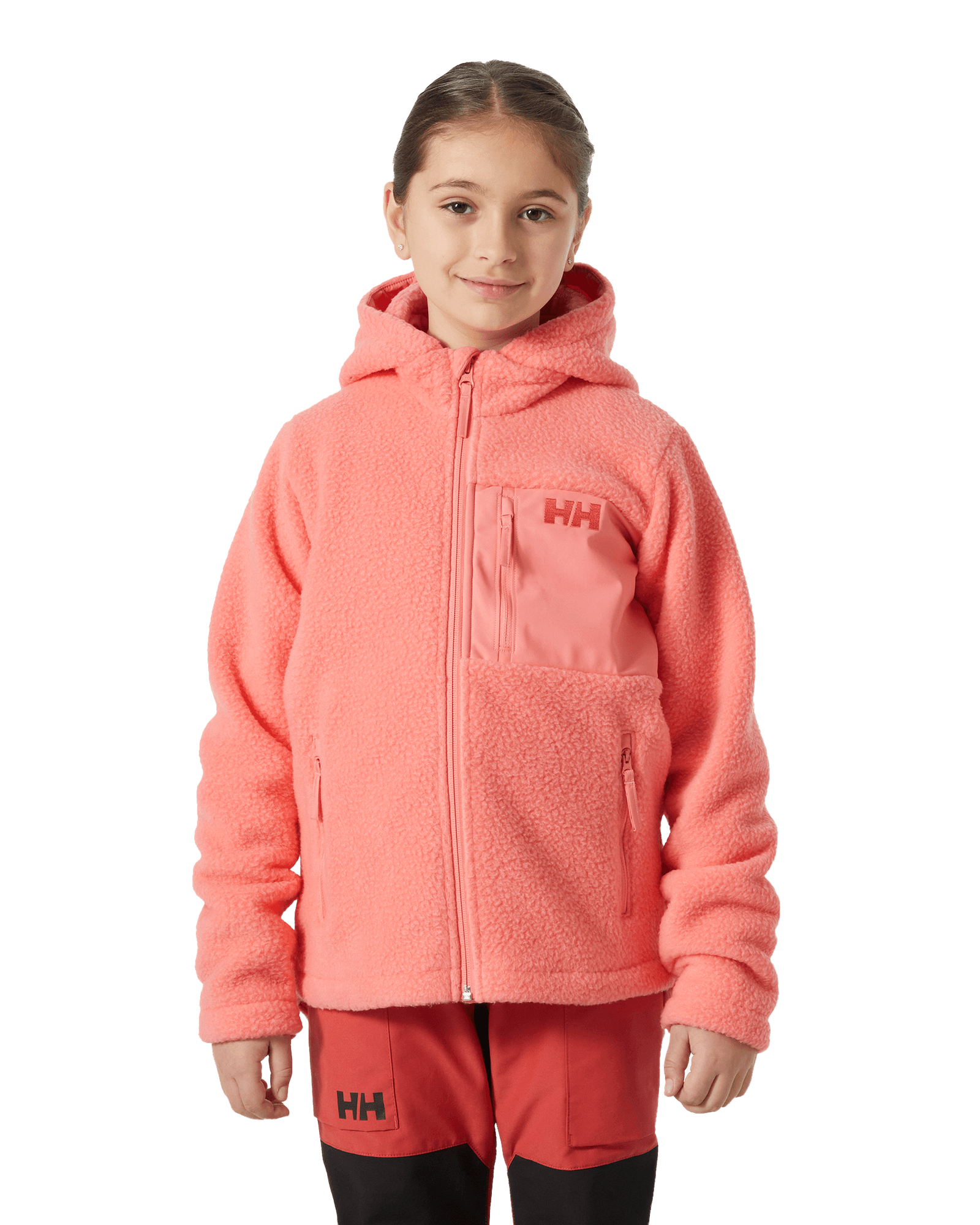 Champ Pile Jacket JR Coral Almond