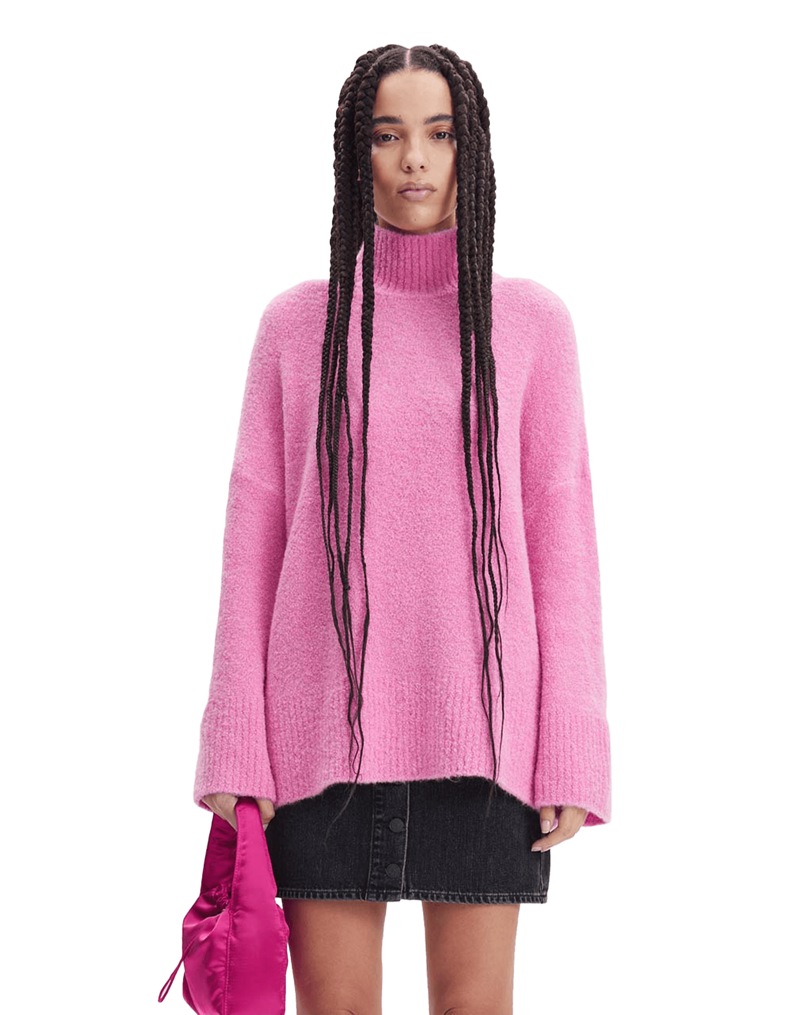 Jessi Turtleneck 14464 W Sachet Pink