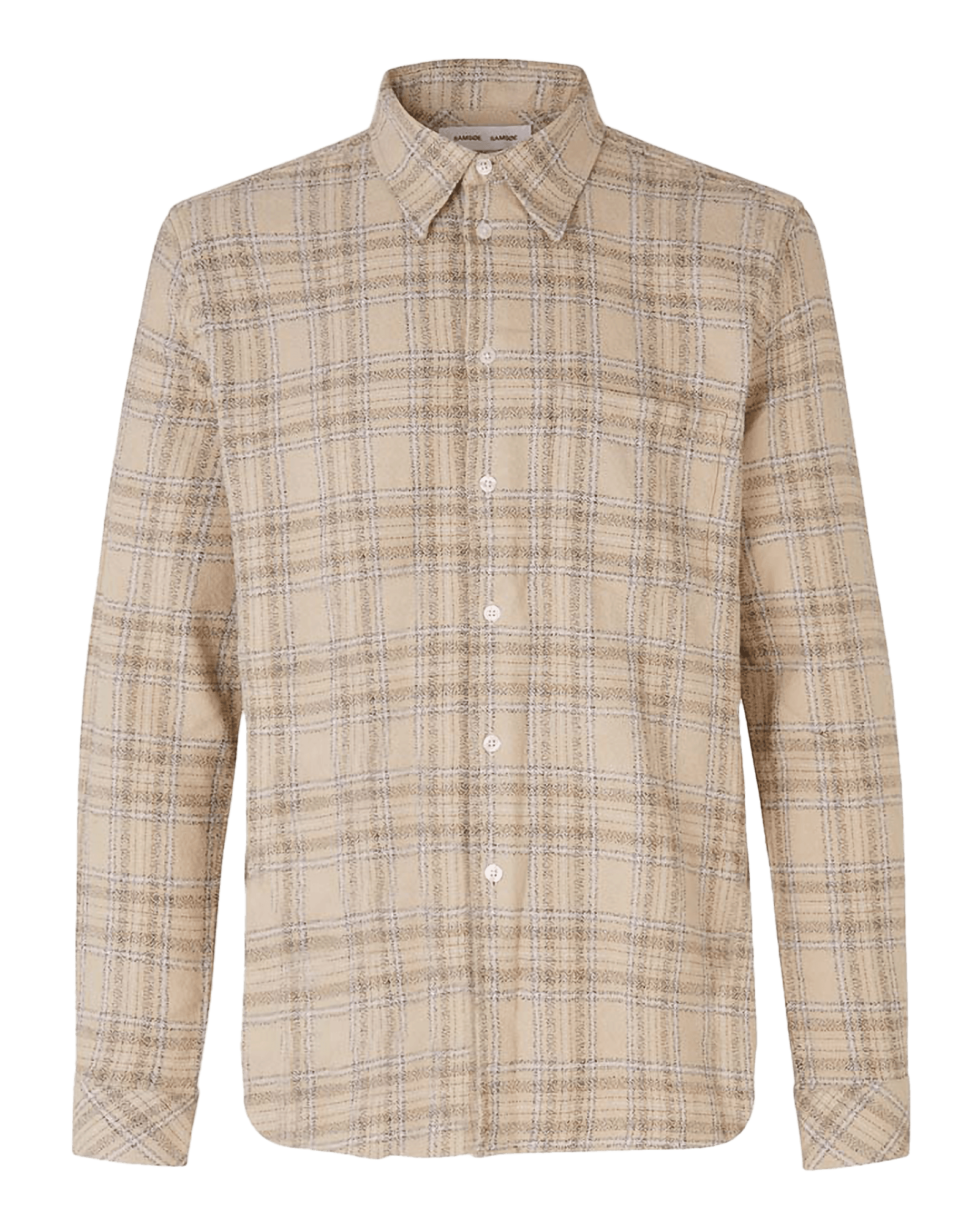 Liam FP Shirt 14715 M Oatmeal Ch.