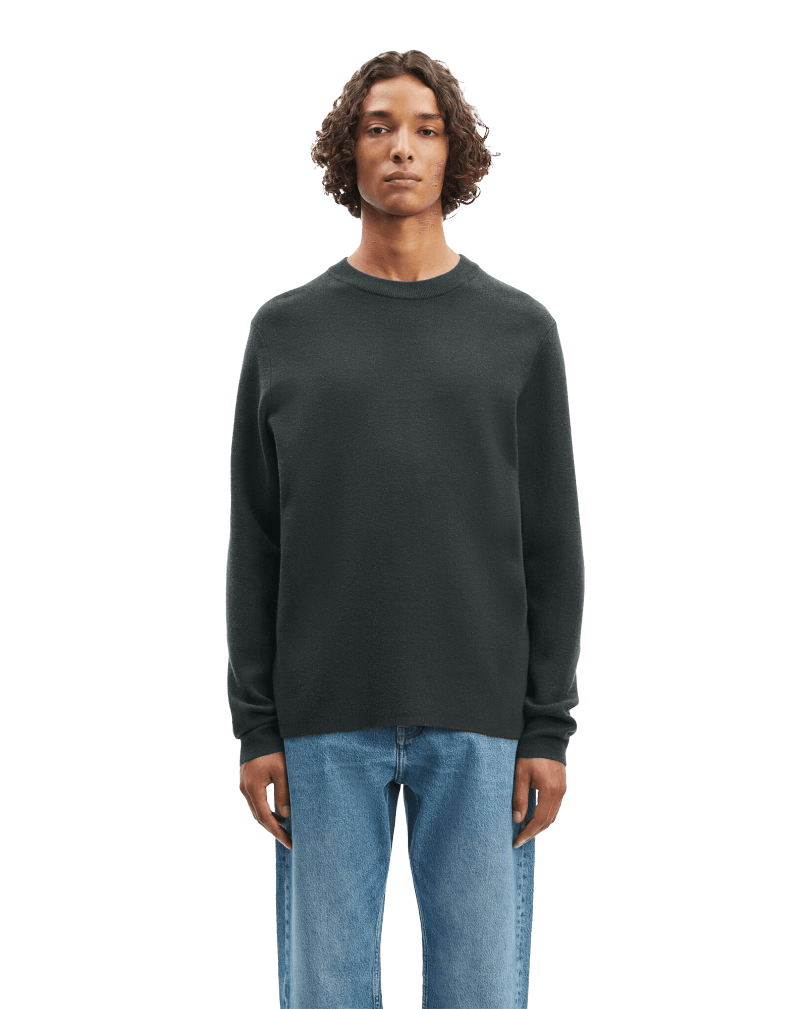 Gunan Crew Neck 10490 M Volcanic Ash