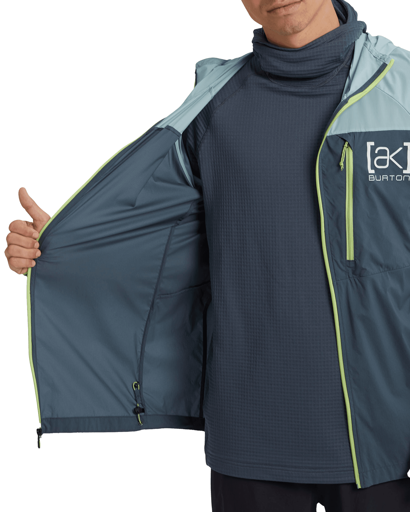 [ak] Dispatcher Ultralight Jacket M Ether Black/Dark Slate