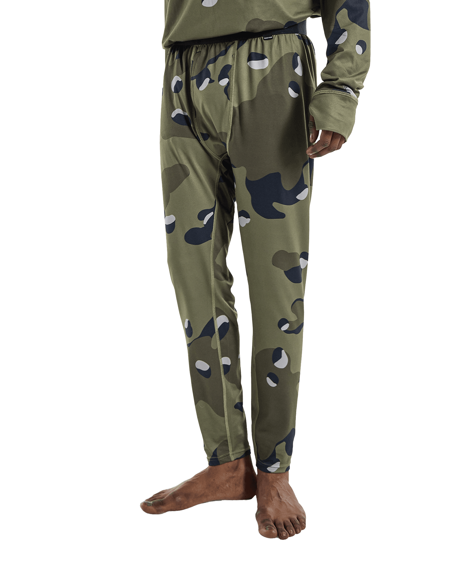 Midweight Base Layer Pant M Forest Moss Cookie Camo
