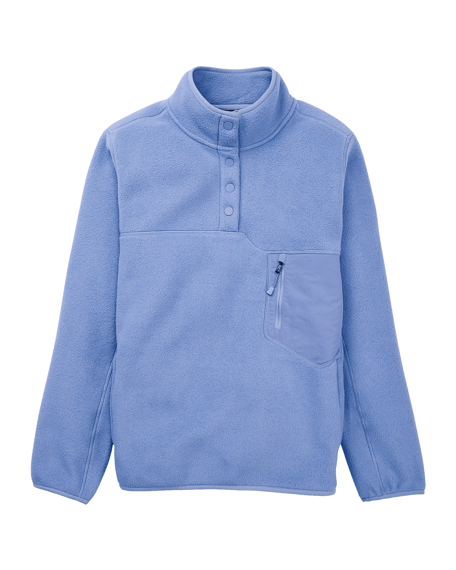 Cinder Fleece Pullover W Slate Blue