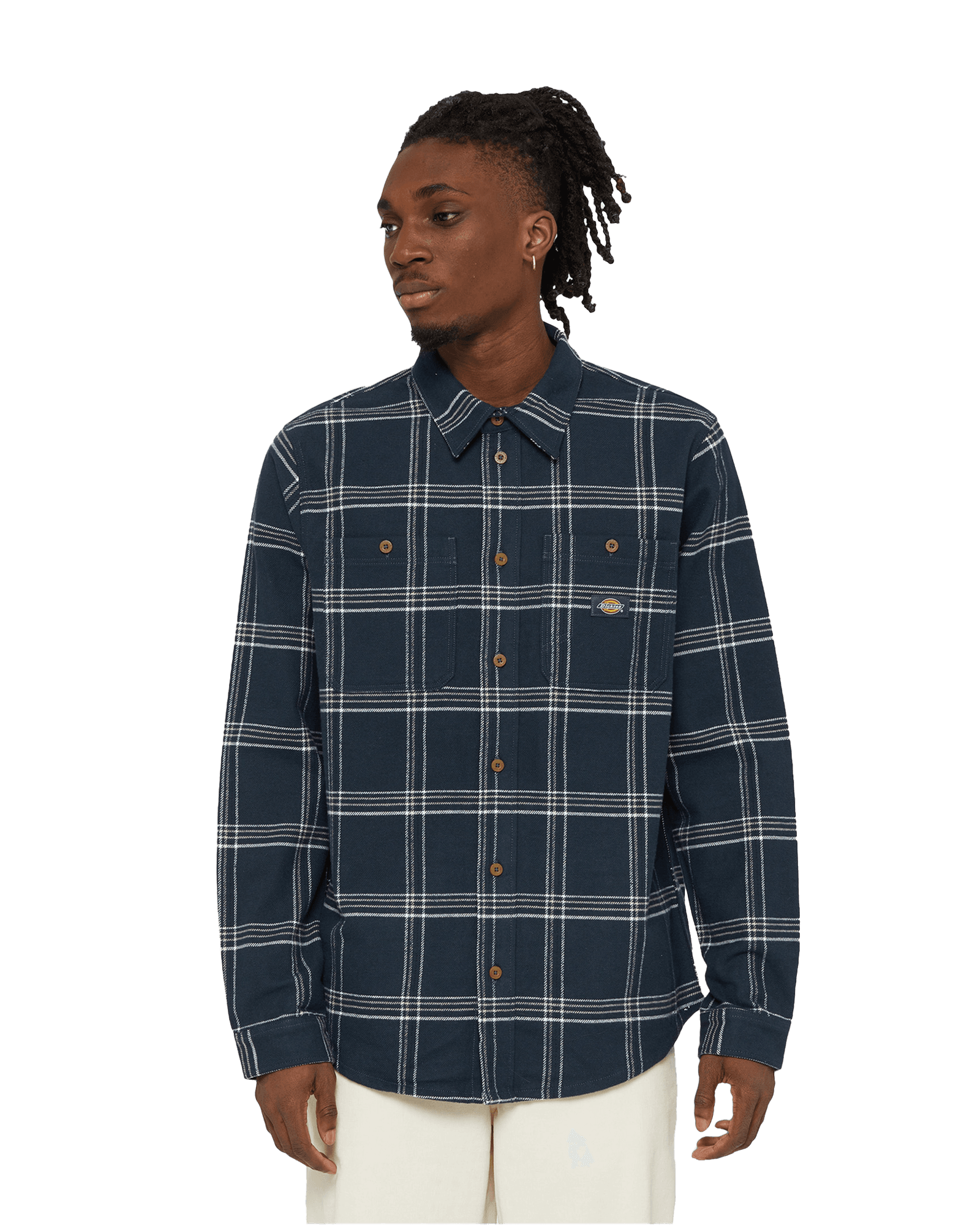 Window Check Navy