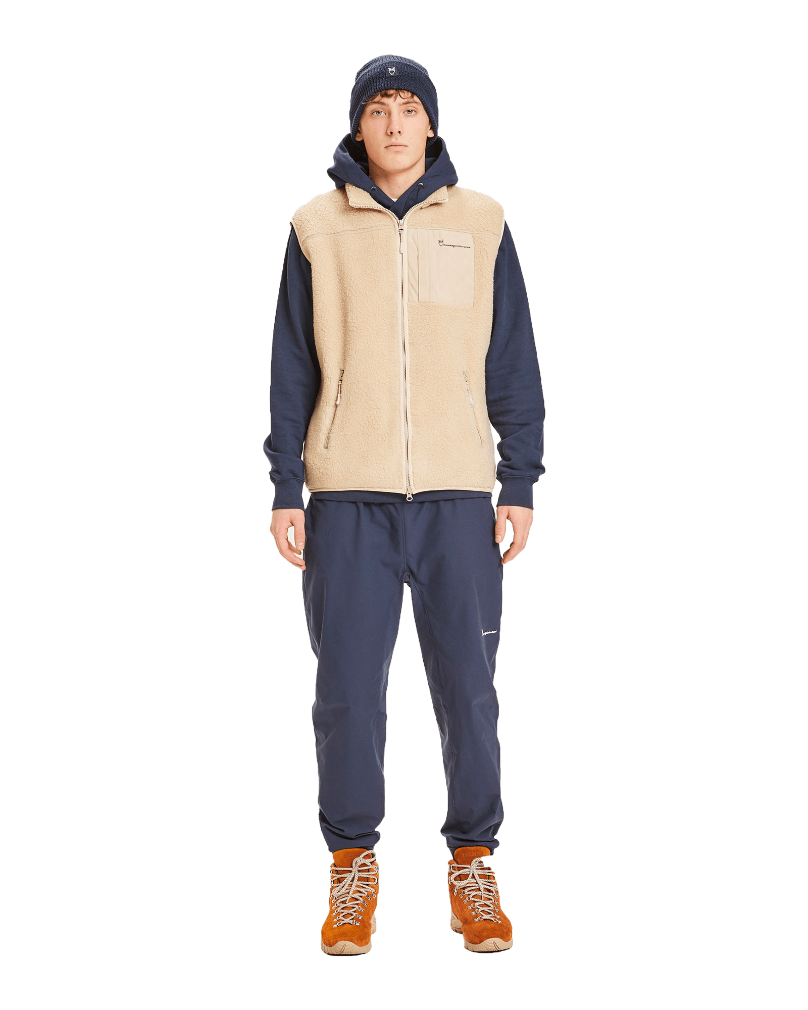 Elm Teddy Fleece Vest M Item Colour