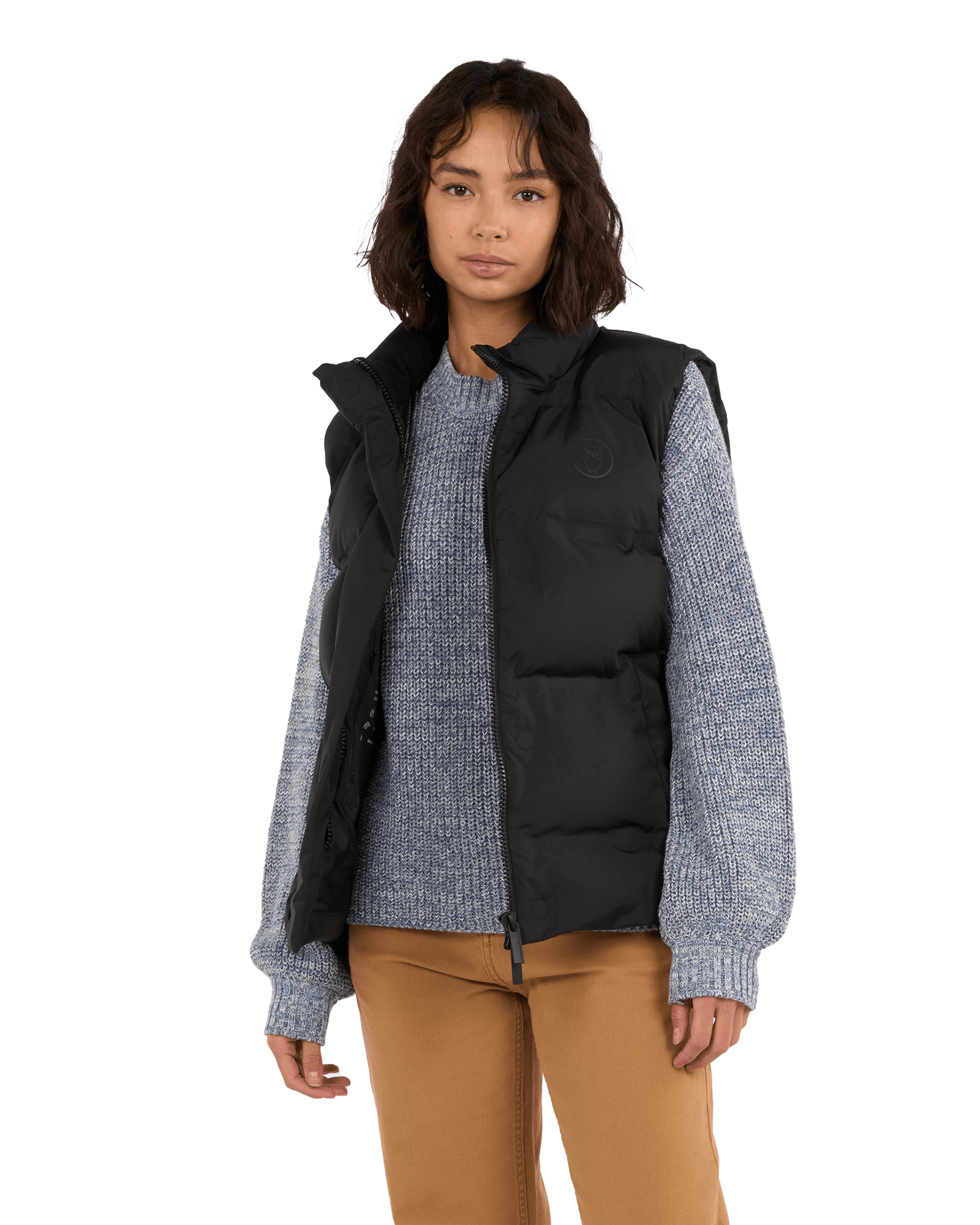 Puffer Vest W Black Jet