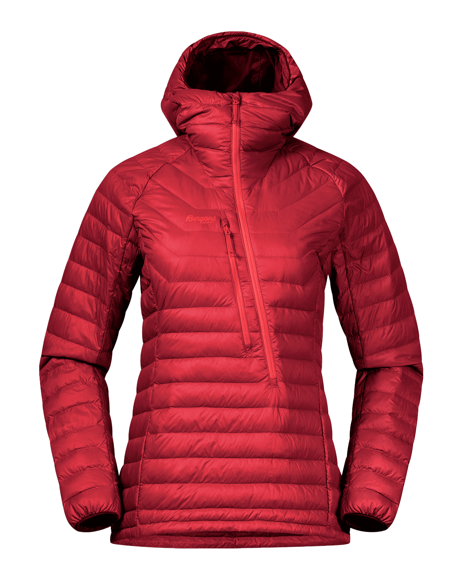 Cecilie Down Light Anorak W Dahliared/Lt Dahliared