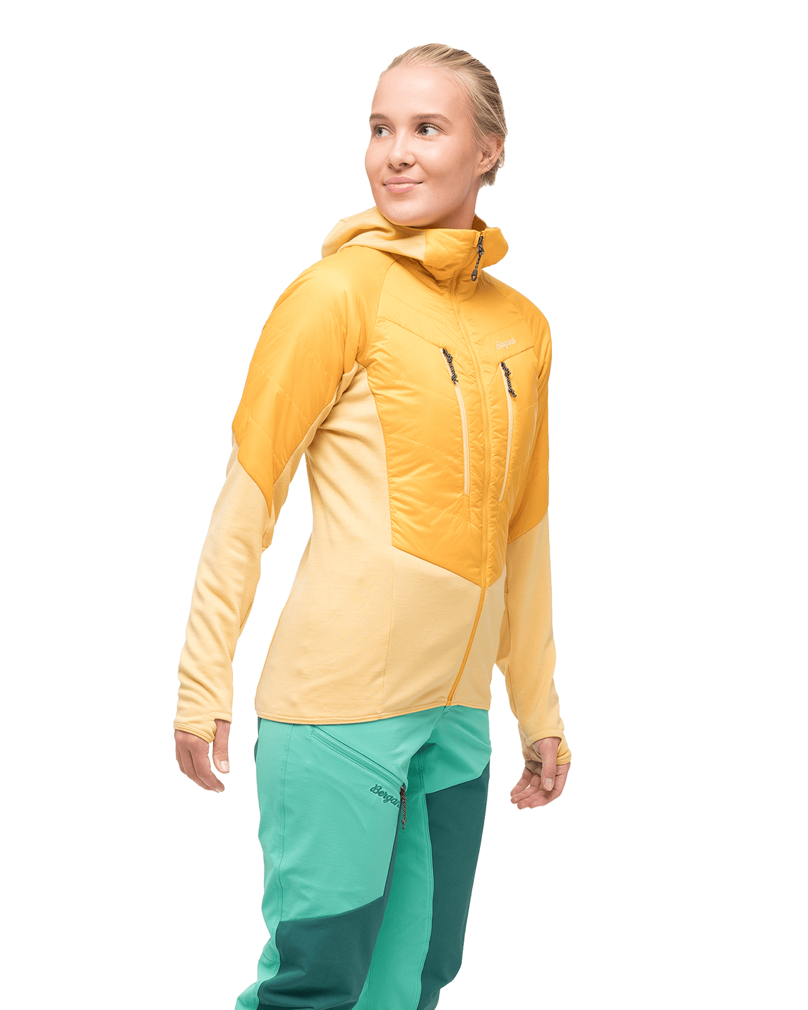 Tind Light Insulated Jacket W Marigold Yellow/Buttercup Yellow
