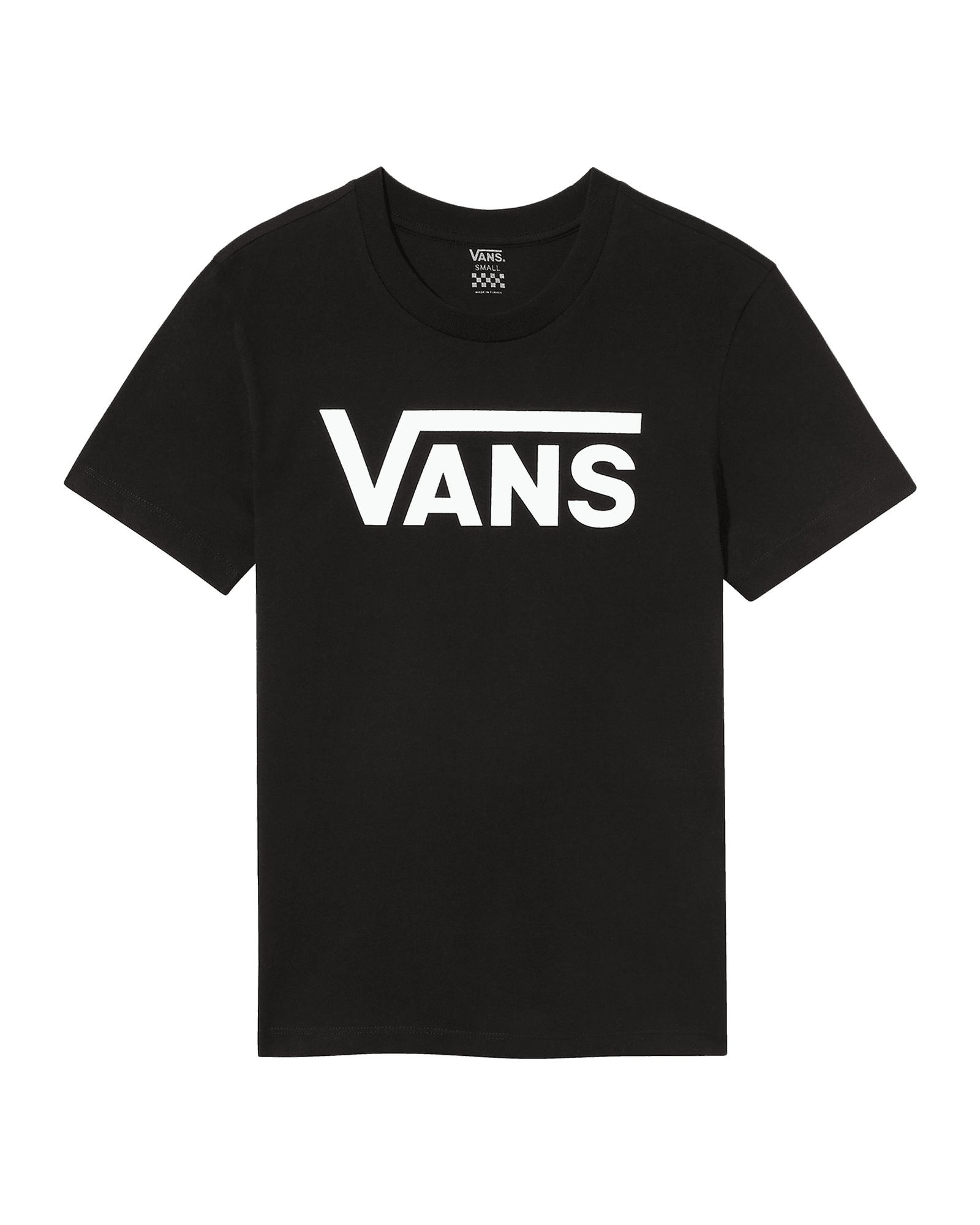 Flying V Crew Tee W Black