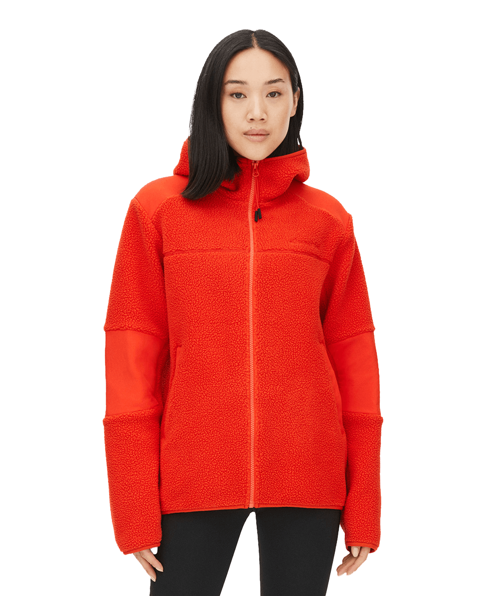Wazzi Pile Hoodie W Poinciana