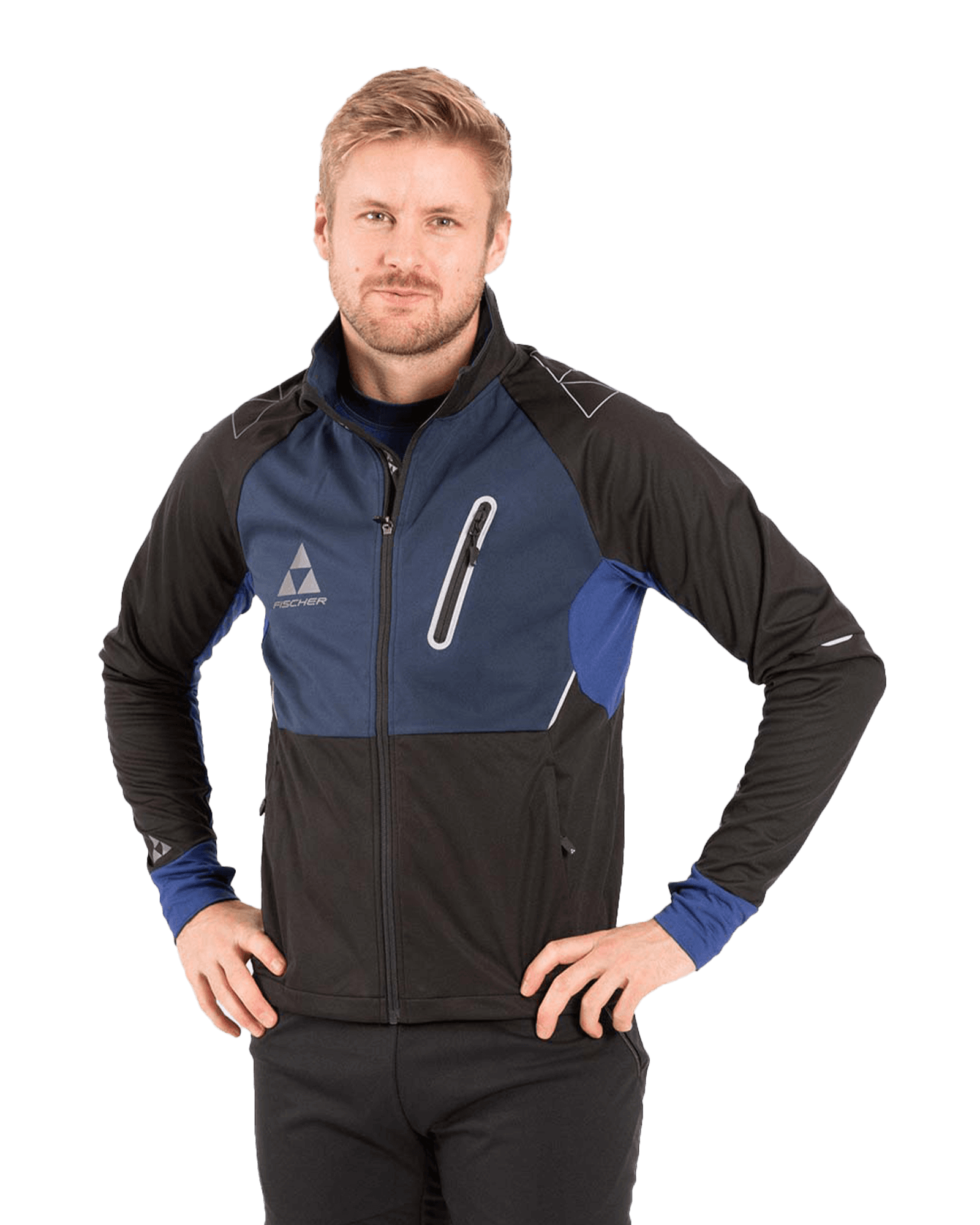 Åsarna 2 Softshell Jacket M Navy Sky