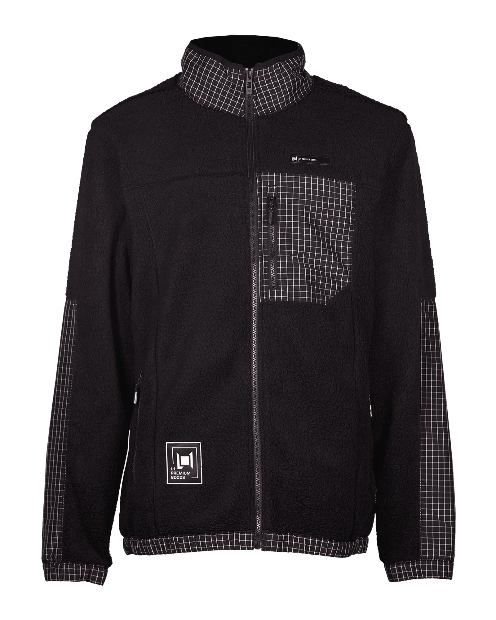 Black/Black Check