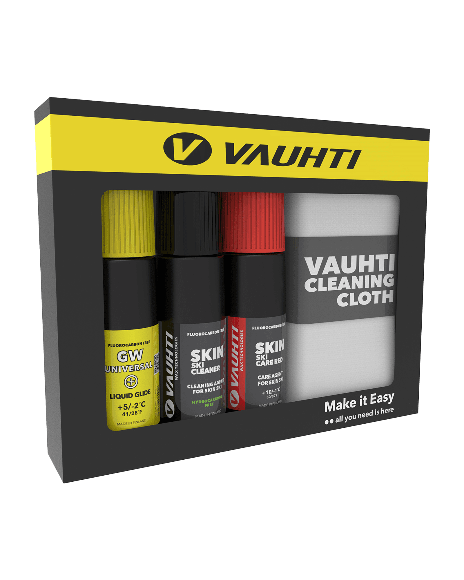Skin Ski Kit Universal Plus Yellow