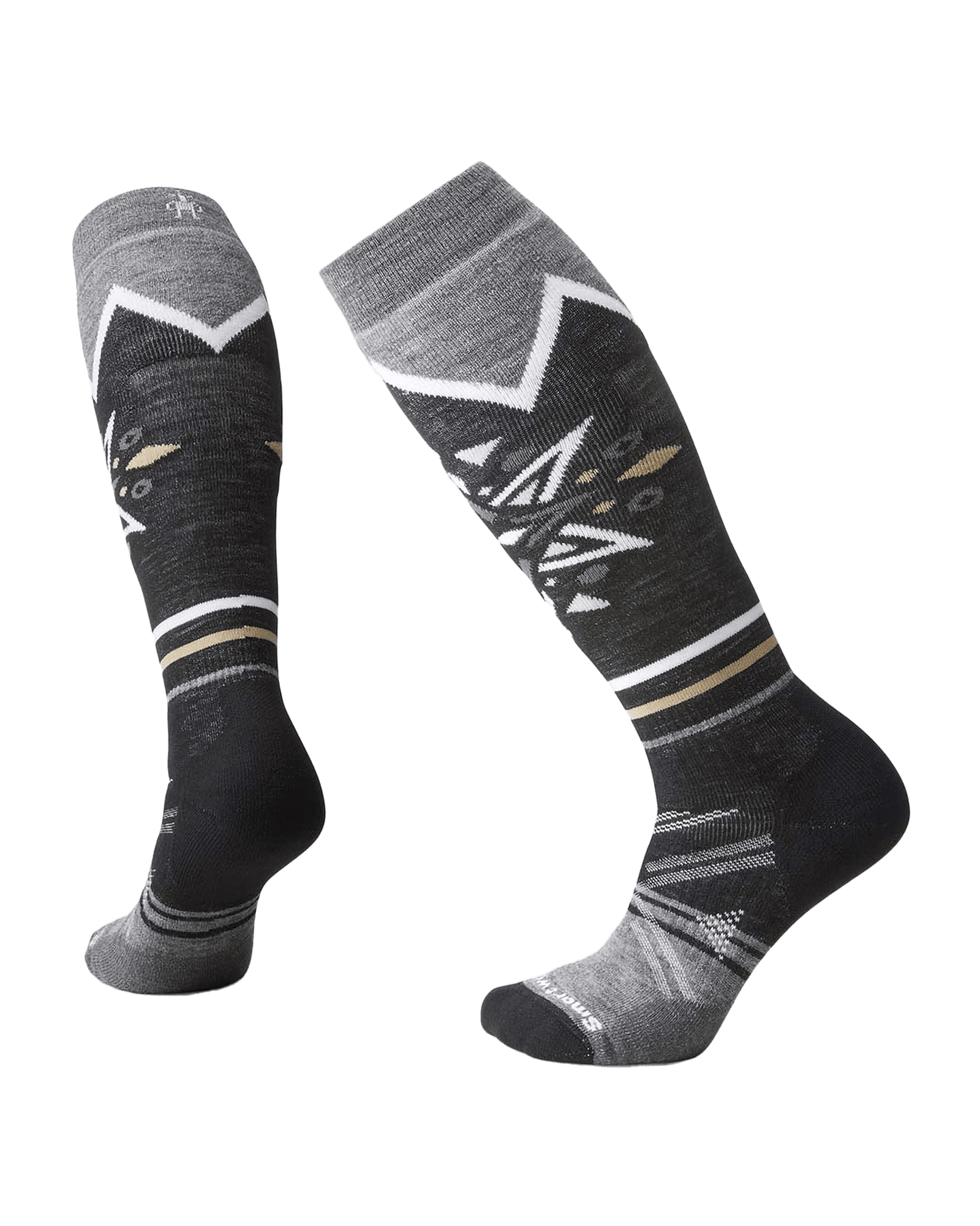 Ski Full Cush Mountain Snowflake OTC W Black