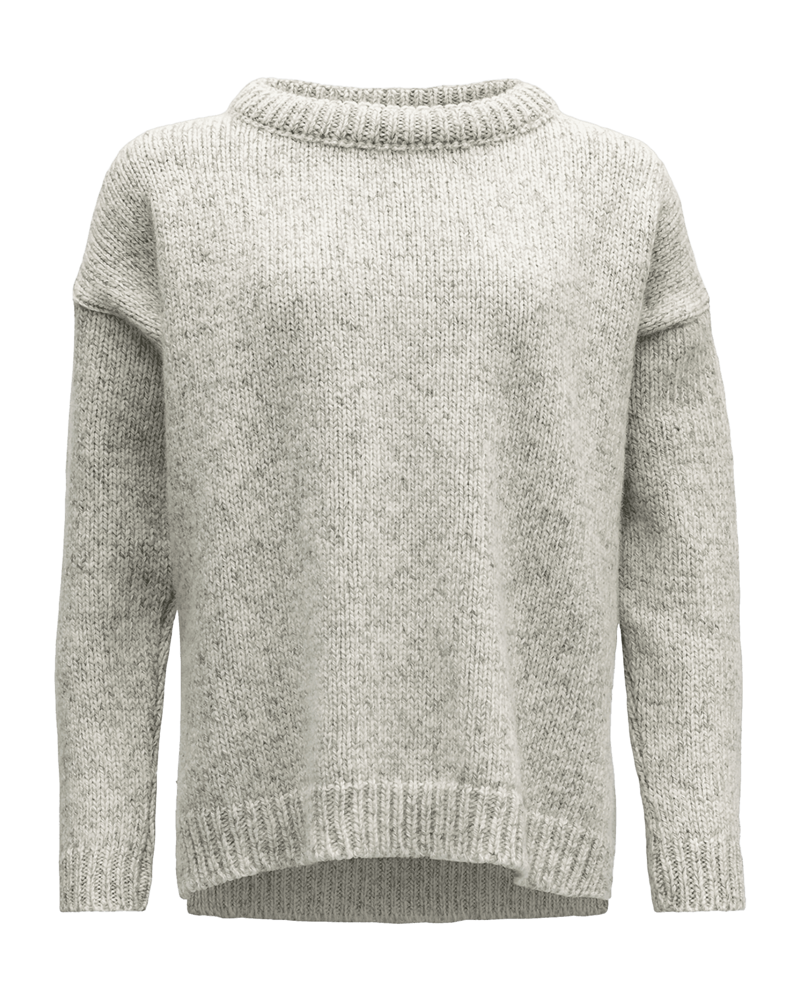 Nansen Womans Sweater W Grey Melange