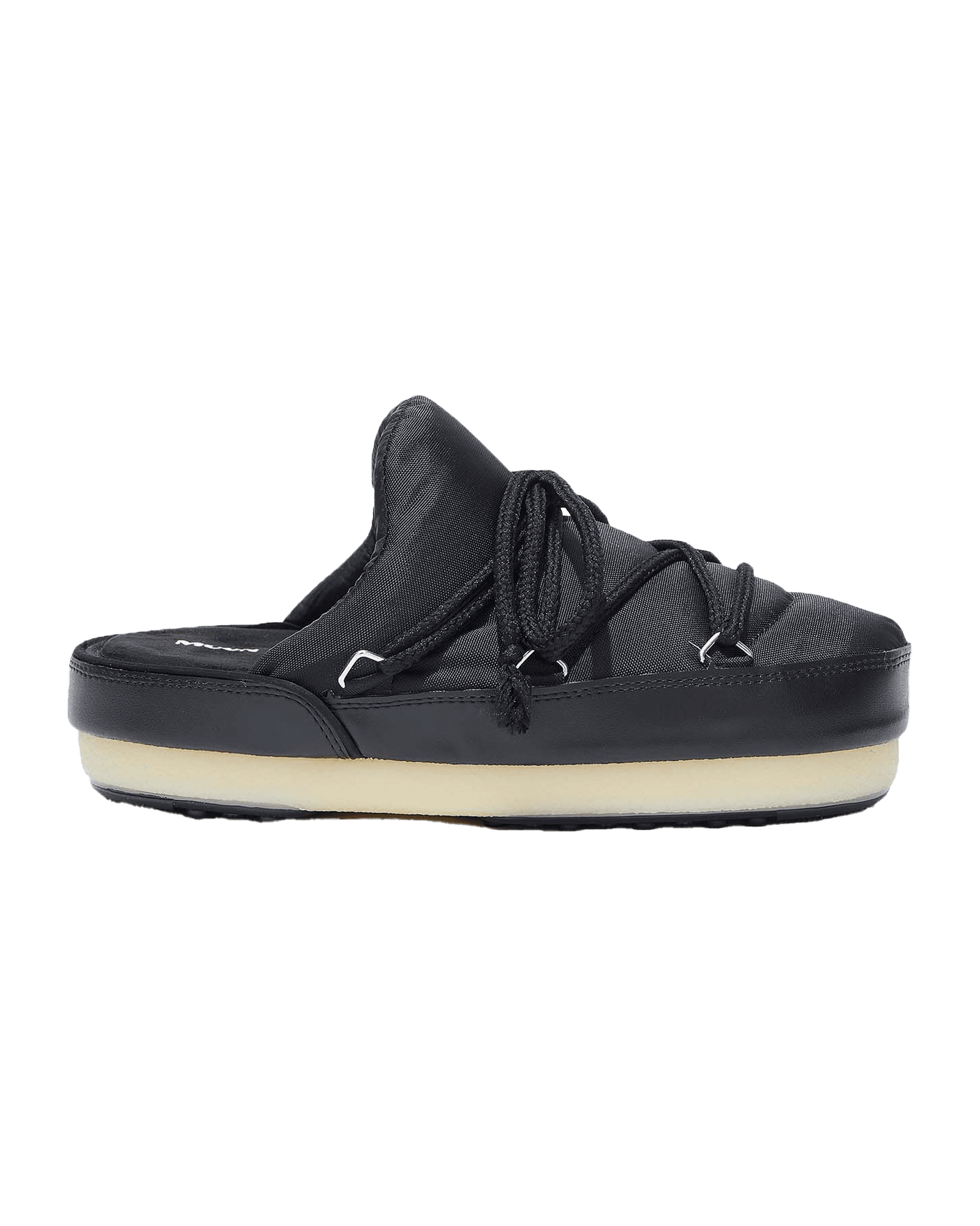 Full Moon Mule Nylon Black