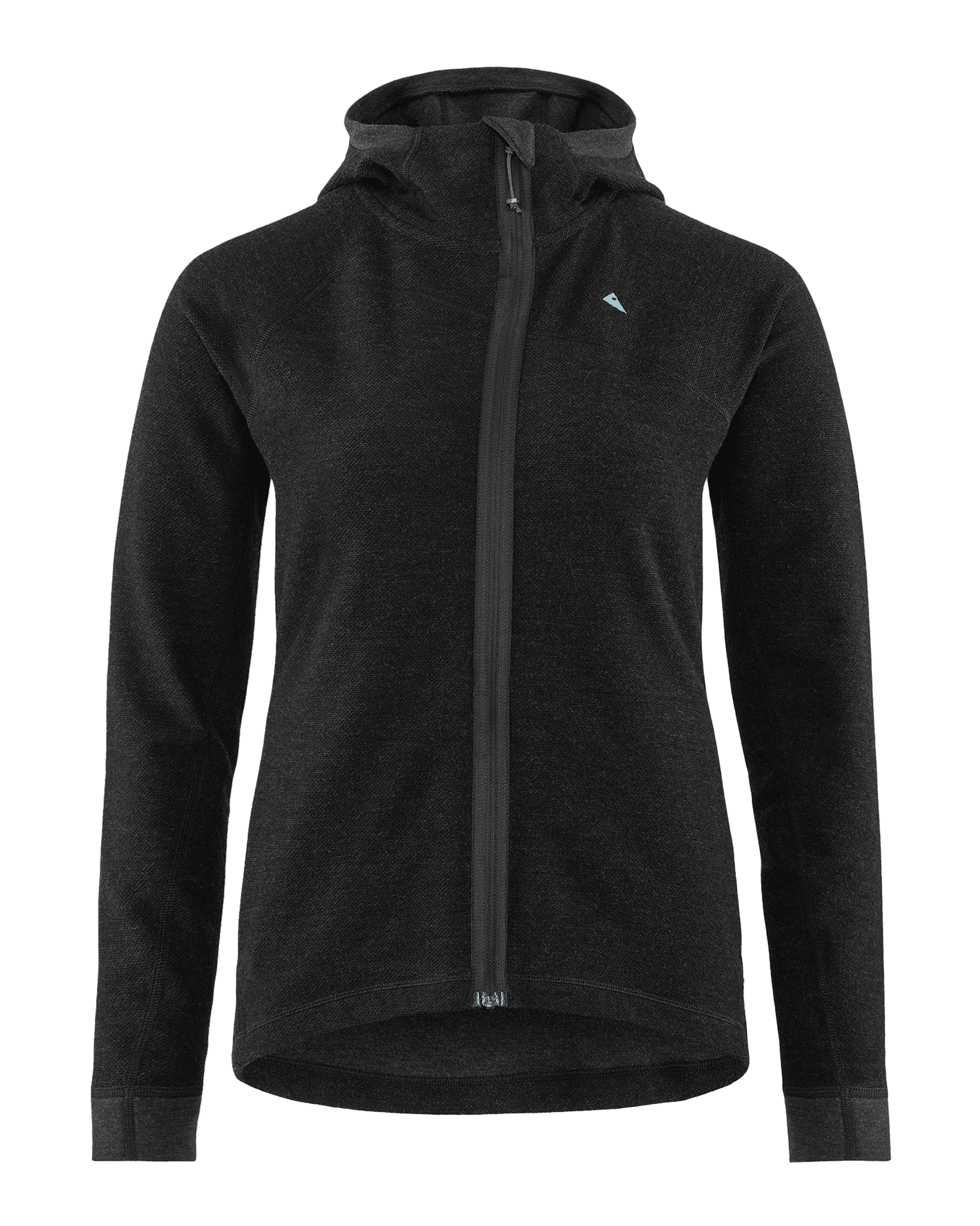 Hödur Hooded Zip W Black