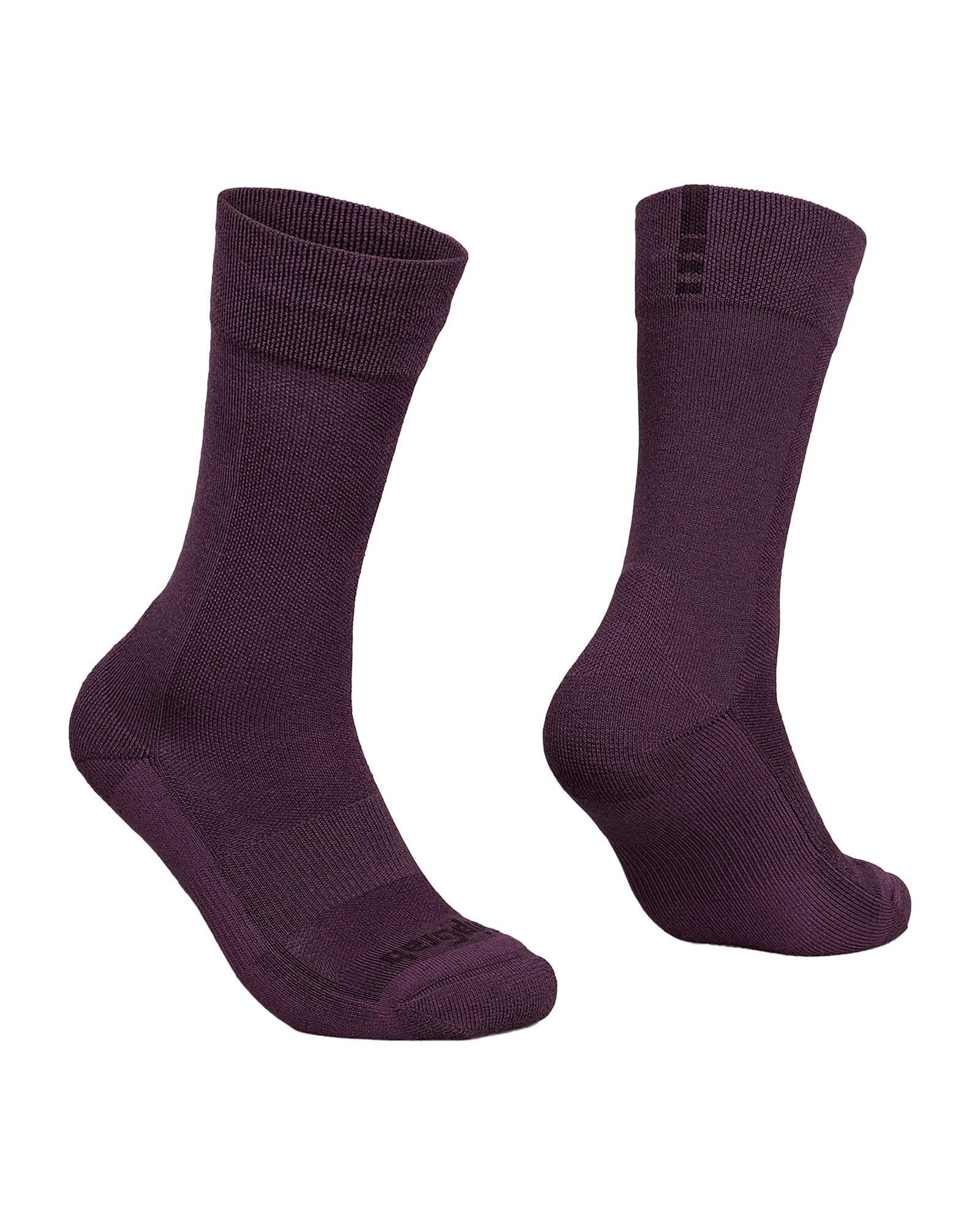 Winter Merino High Cut Socks Dark Red