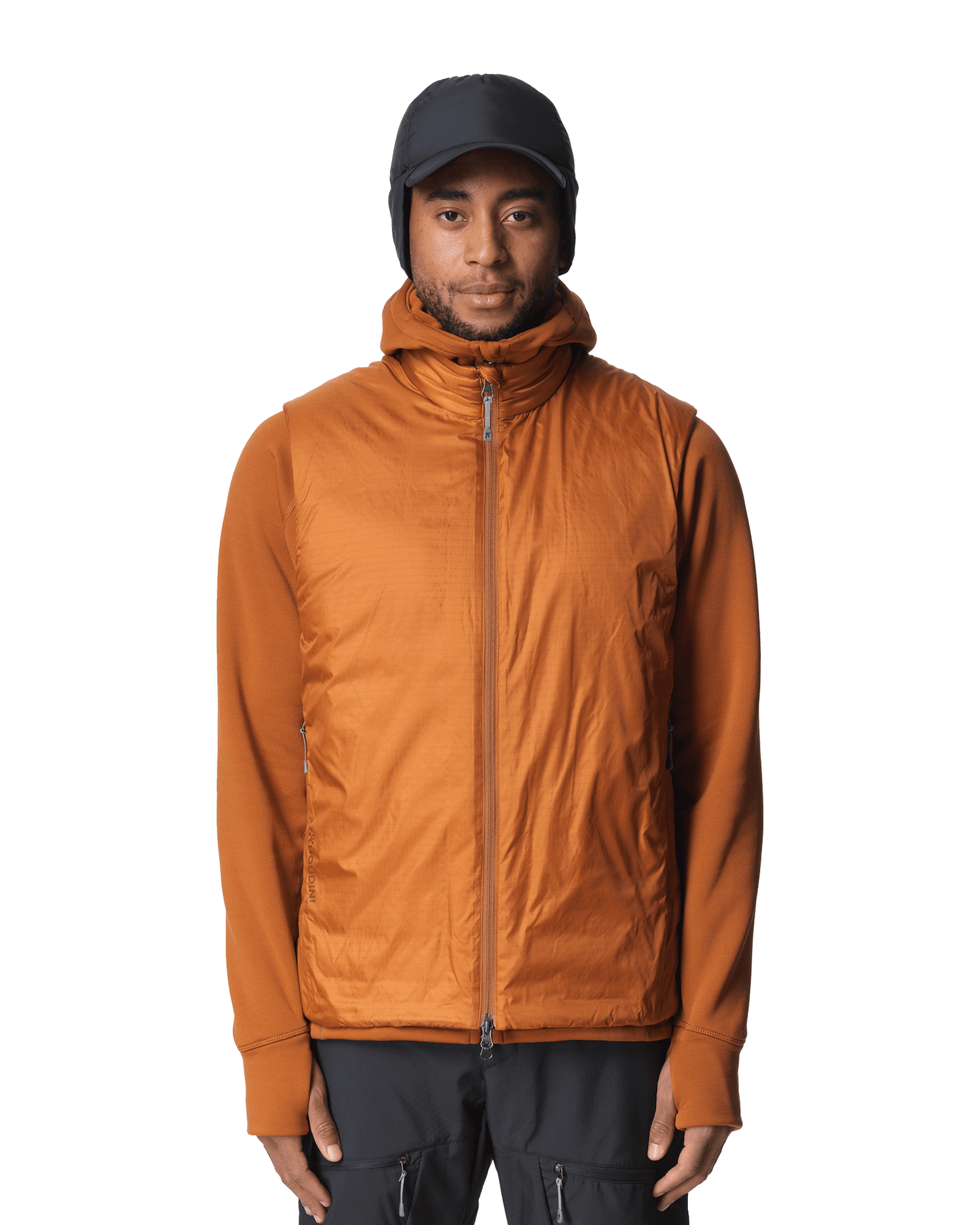 Dunfri Vest M Rust Brown