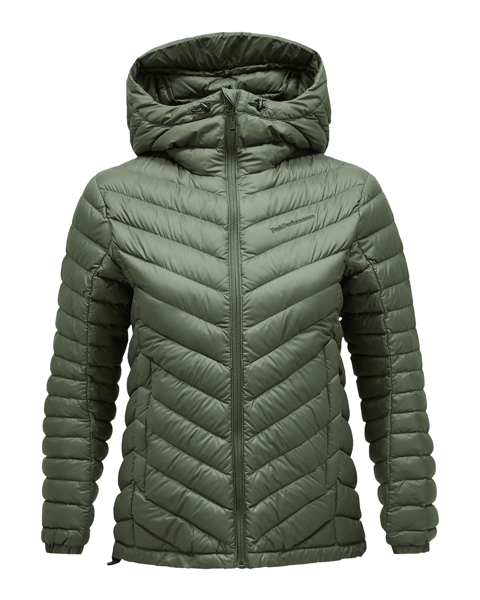 Frost Down Hood Jacket W Pine Needle
