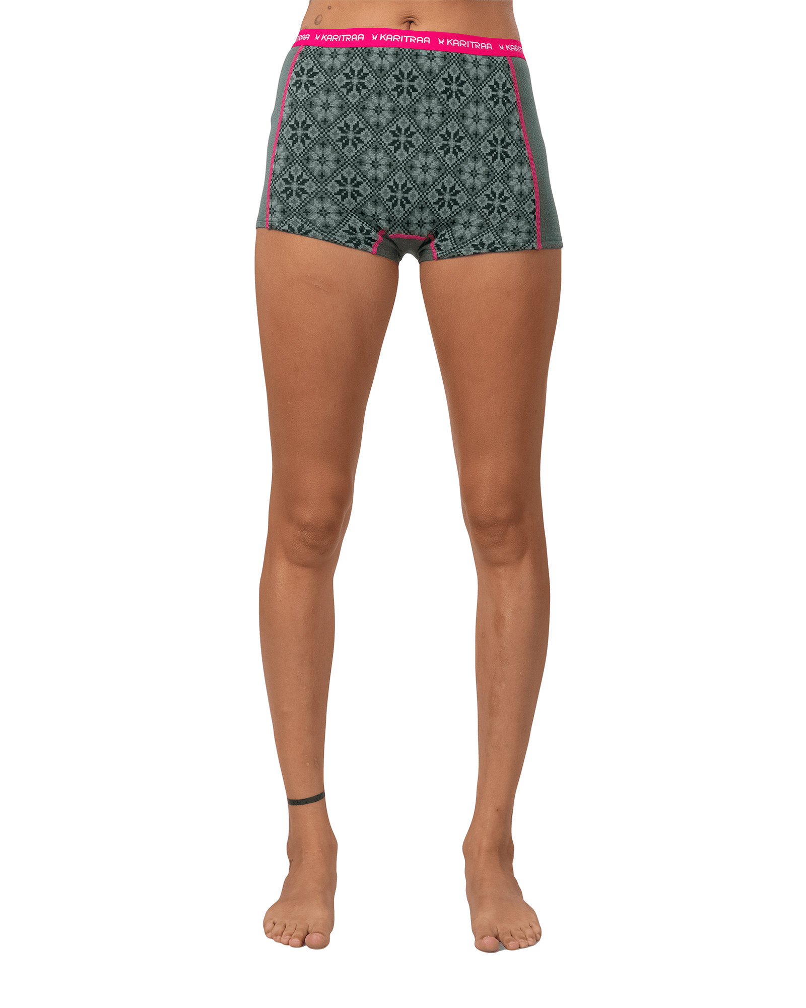 Rose Boxer W Sage