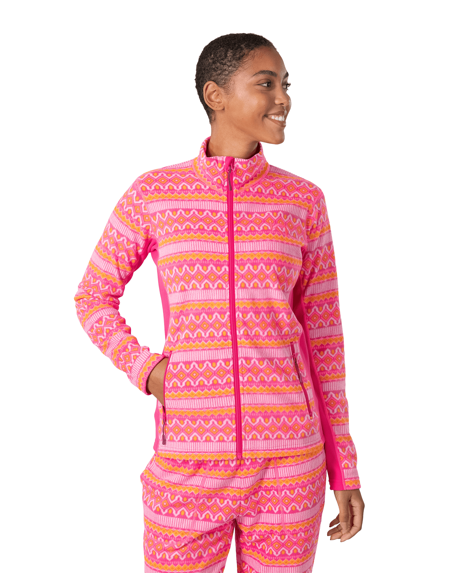 Olga Fleece W Berry