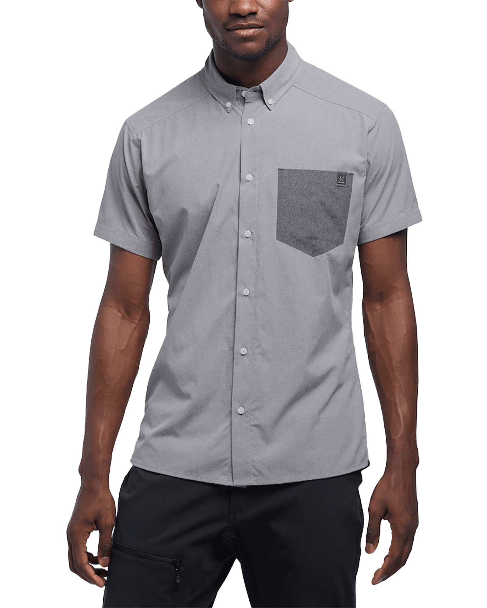 Vejan S/S Shirt M Concrete