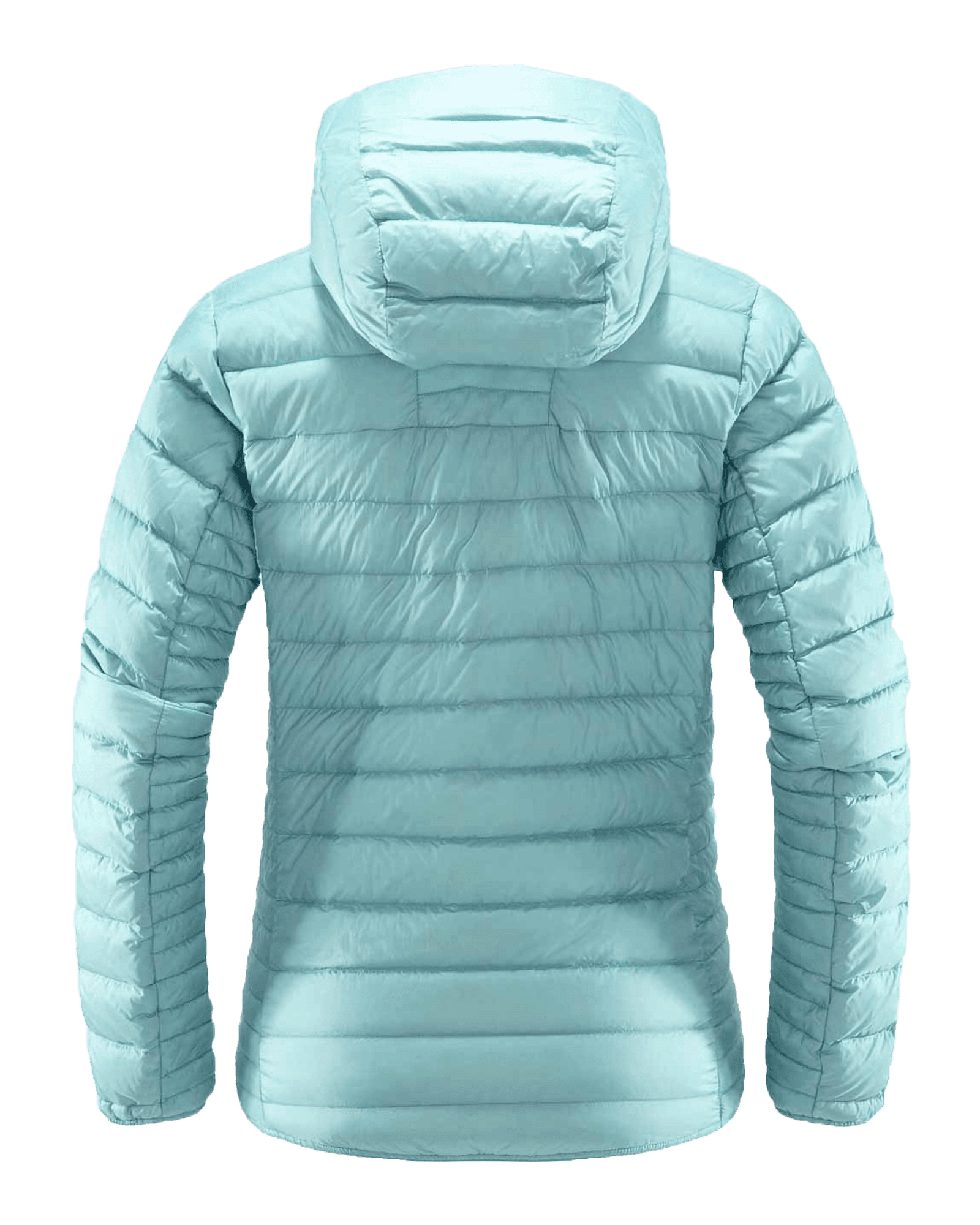 Micro Nordic Down Hood W Frost Blue