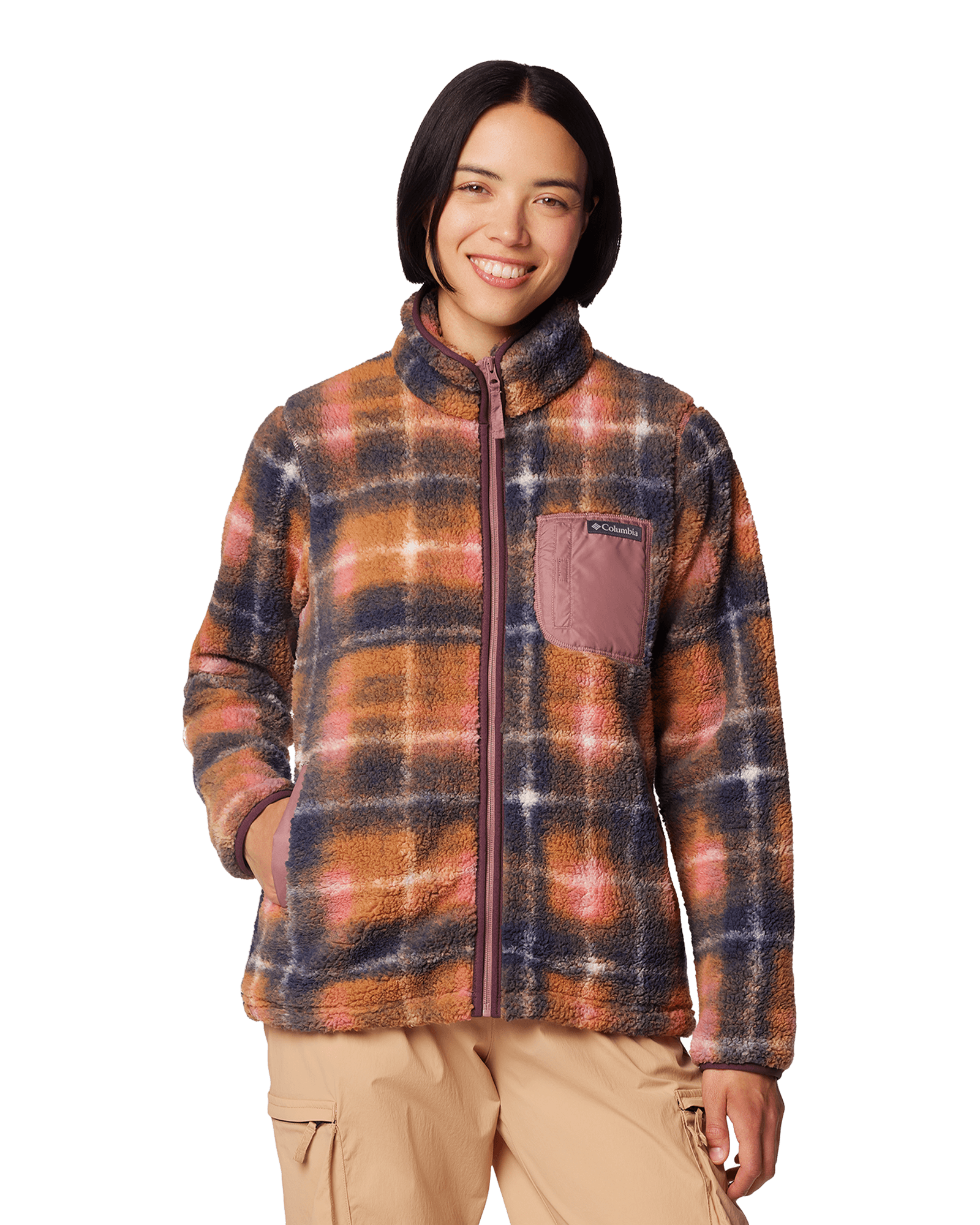 West Bend™ Print Full Zip II W Fig Omblur