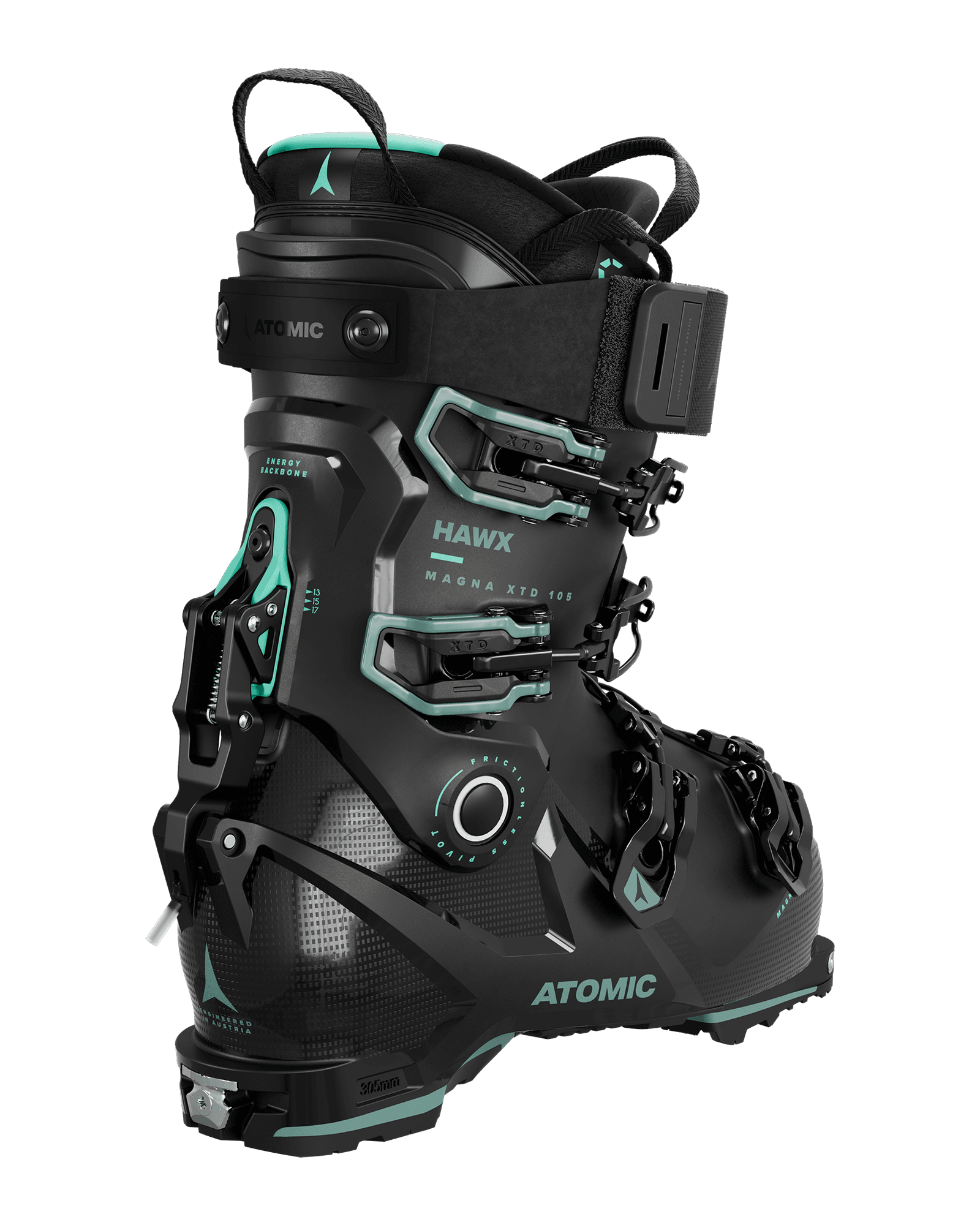Black/Teal