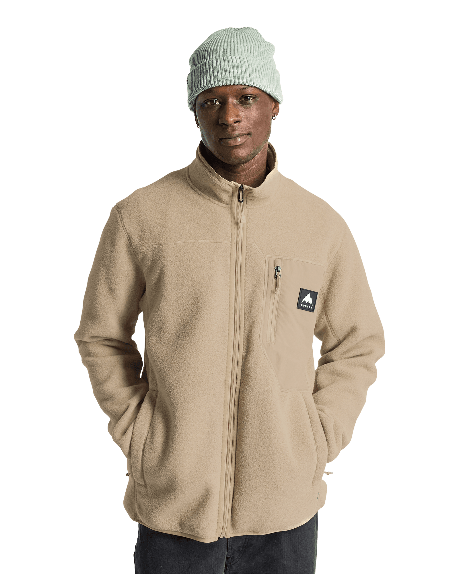 Cinder F/Z Fleece M Summit Taupe