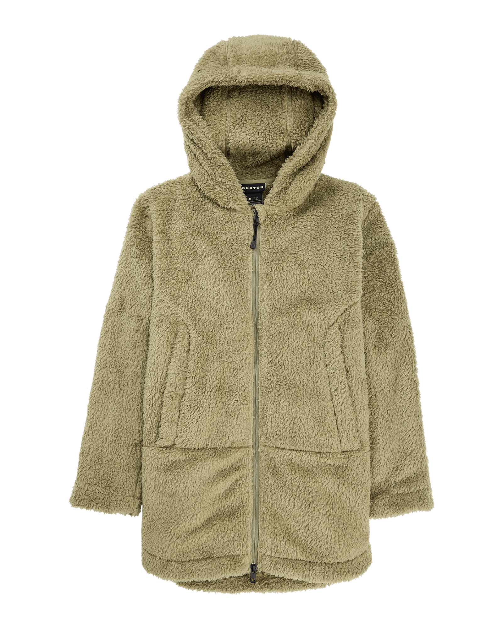 Minxy Hi-Loft Fleece F/Z W Forest Moss