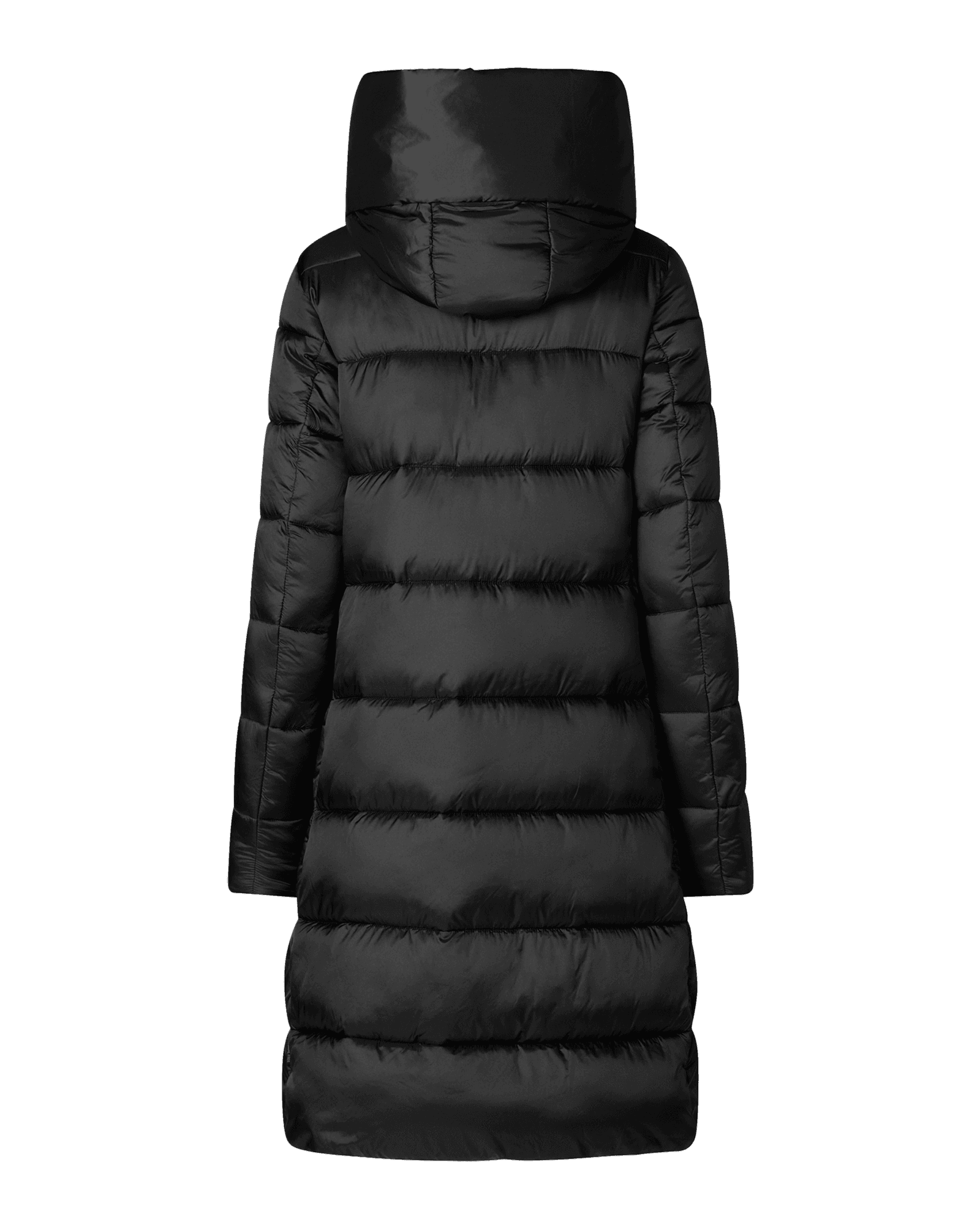 Lysa Hooded Coat D40279 W Black
