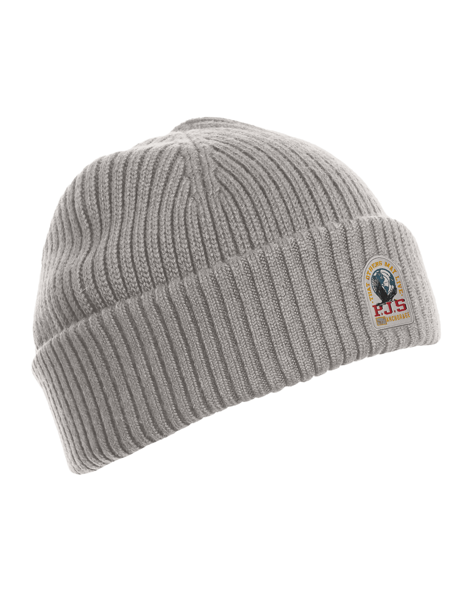 Rib Hat Knitted Beanie Pelican