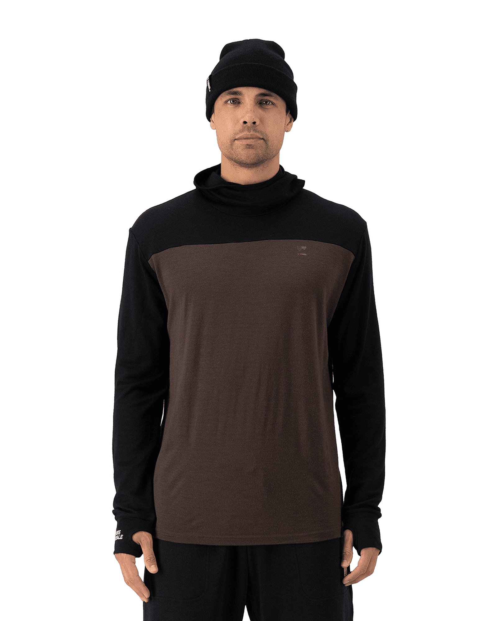 Yotei Powder Hood L/S M Cedar/Black