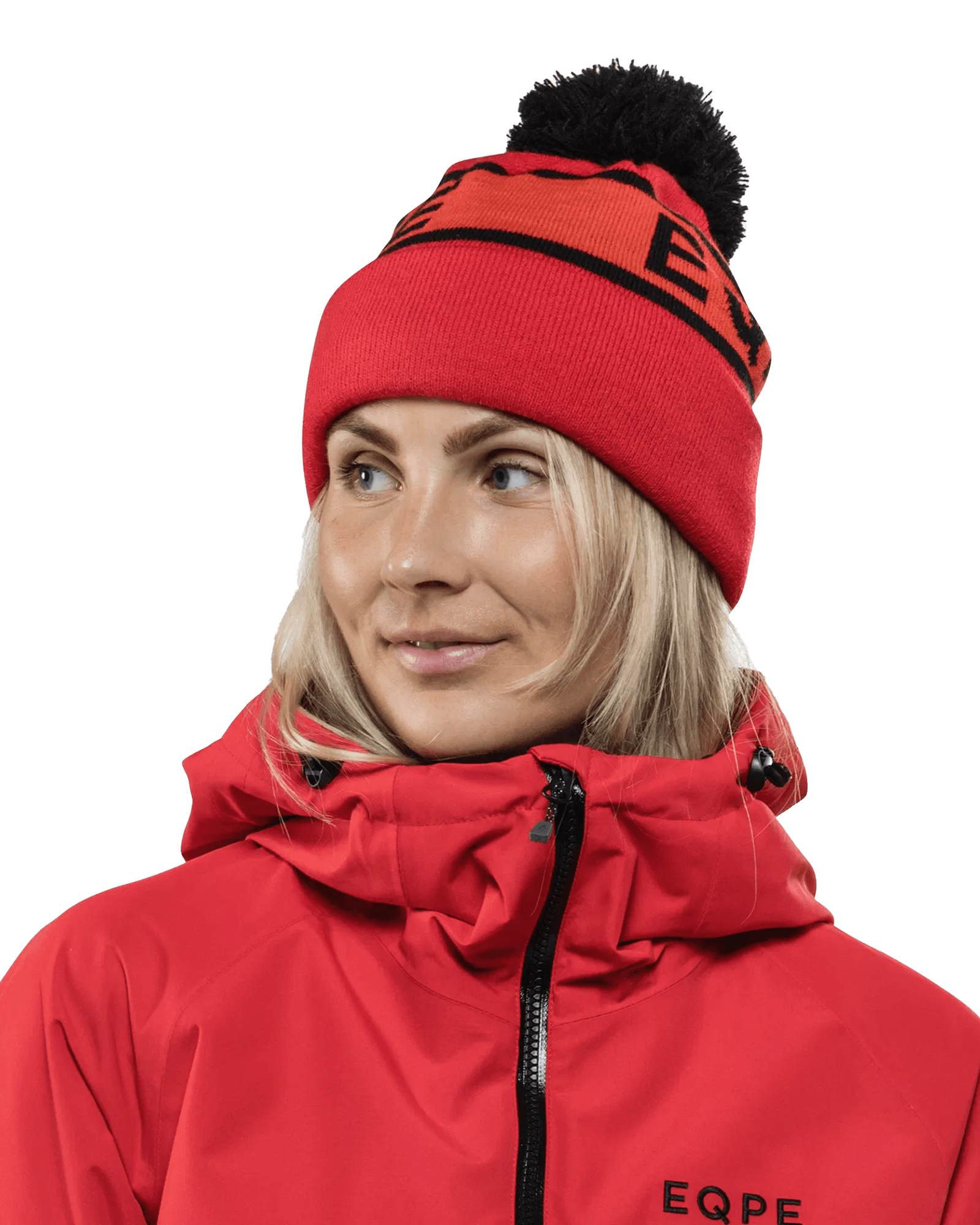 Åppås Melange Fleece Hat High Risk Red