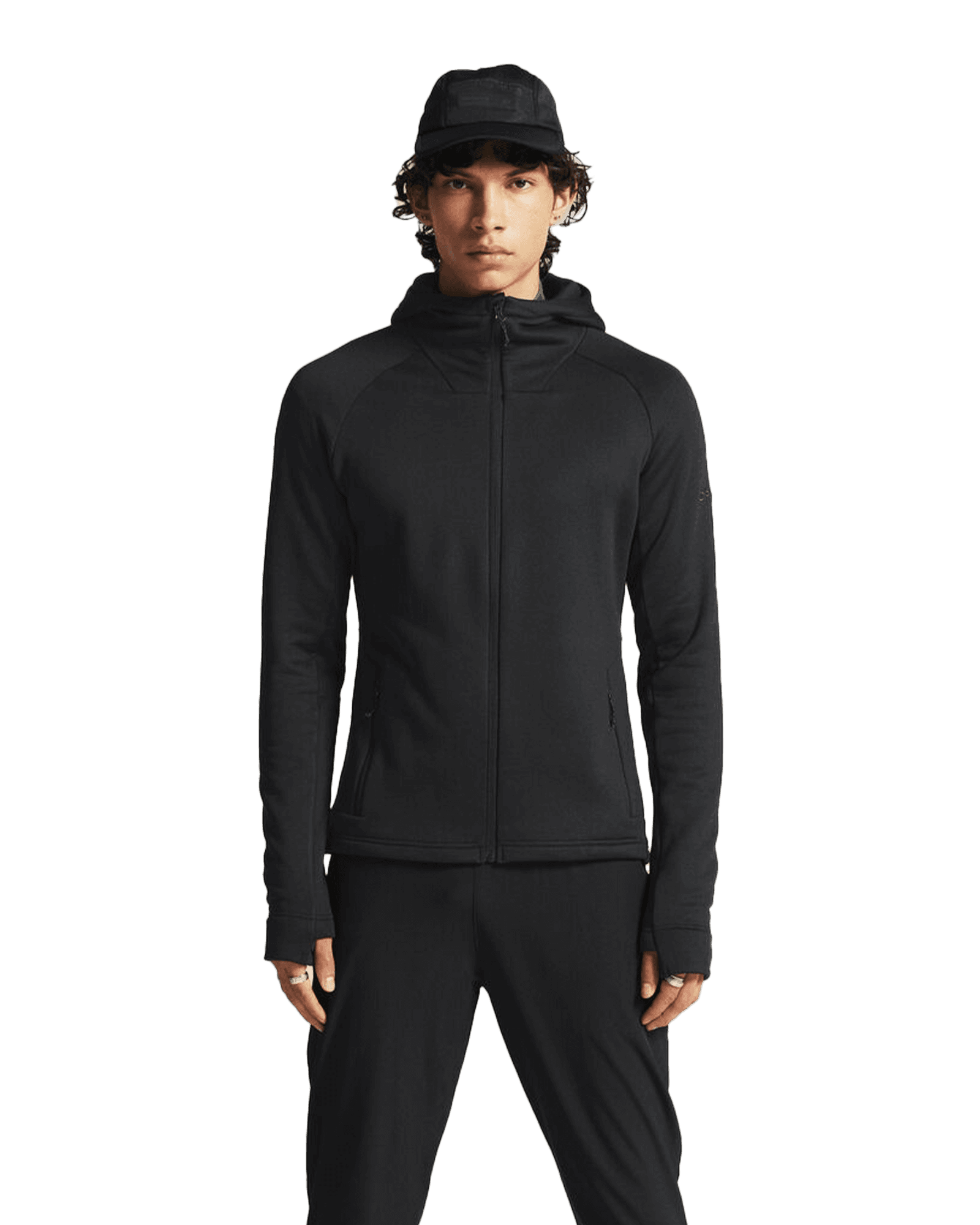 ADV Explore Power Fleece Hood Jacket M Black