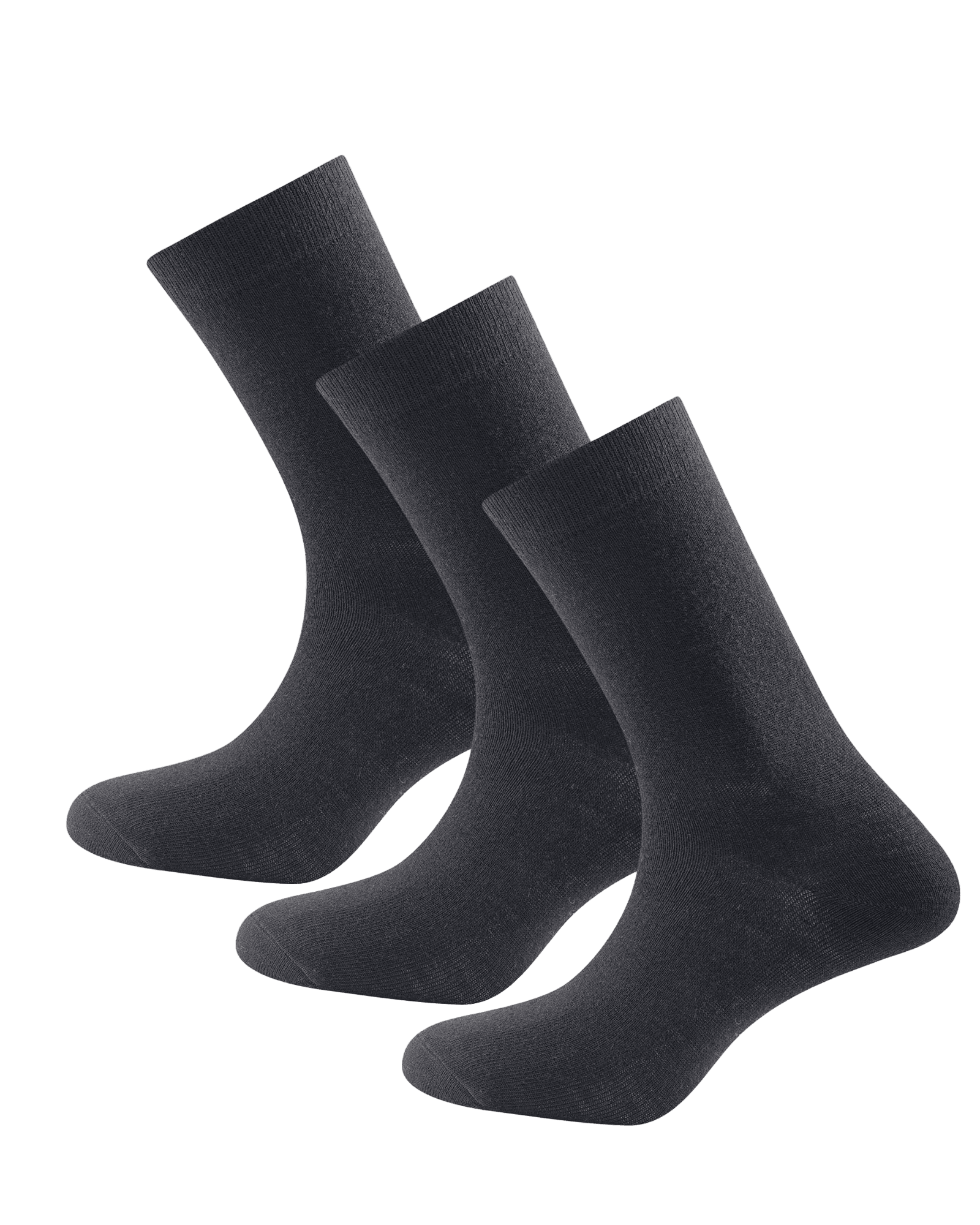 Daily Merino Light Sock 3-Pack Black