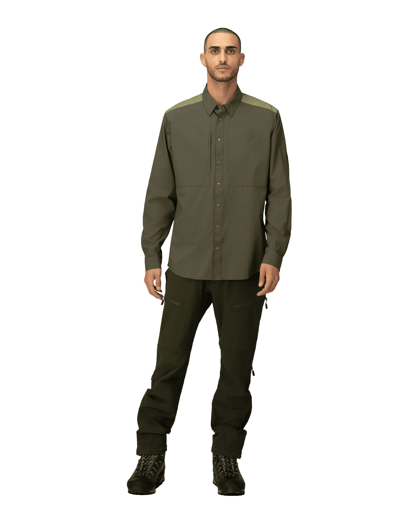 Femund Light Shirt M Olive Night