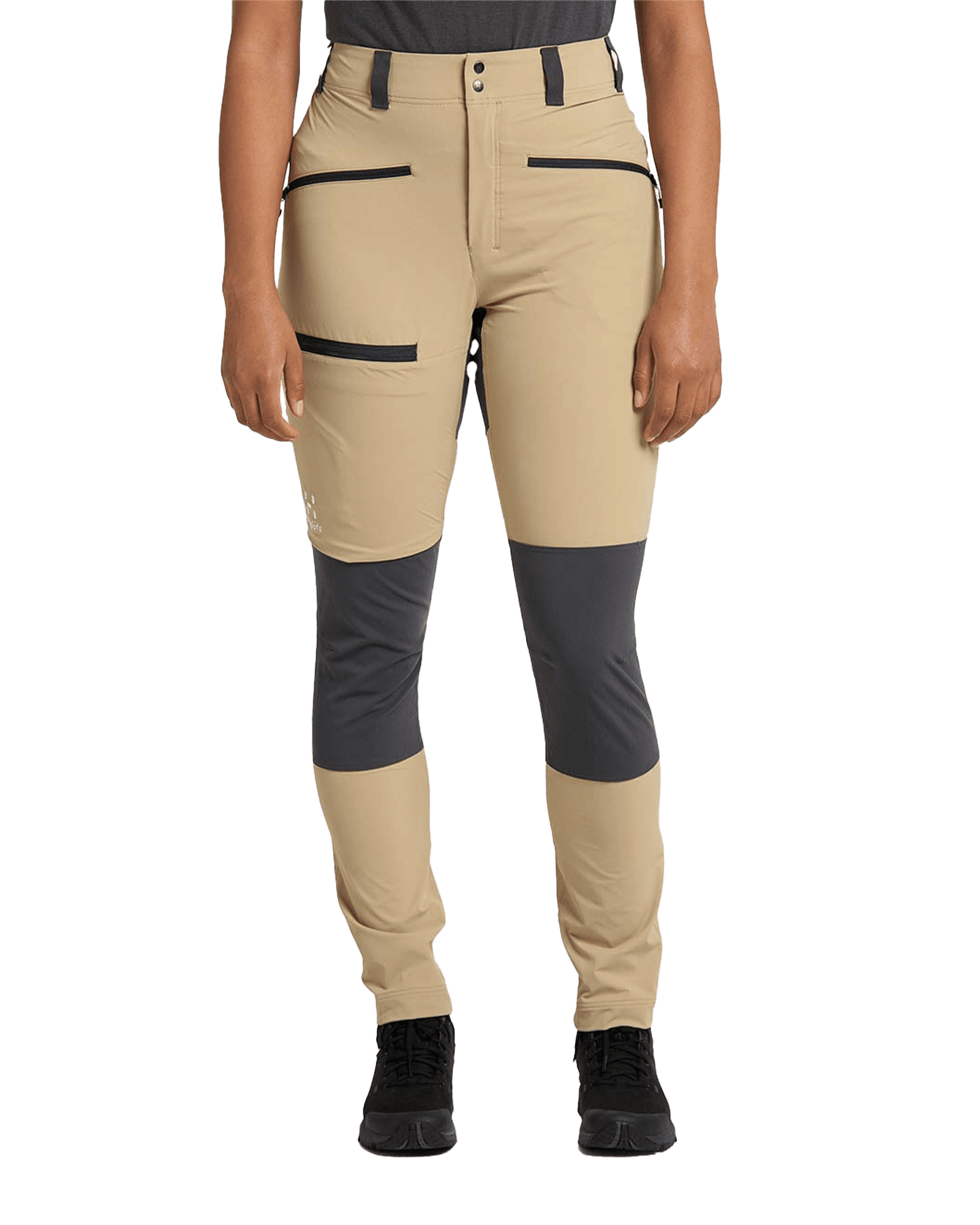 Mid Slim Pant W Sand/Magnetite