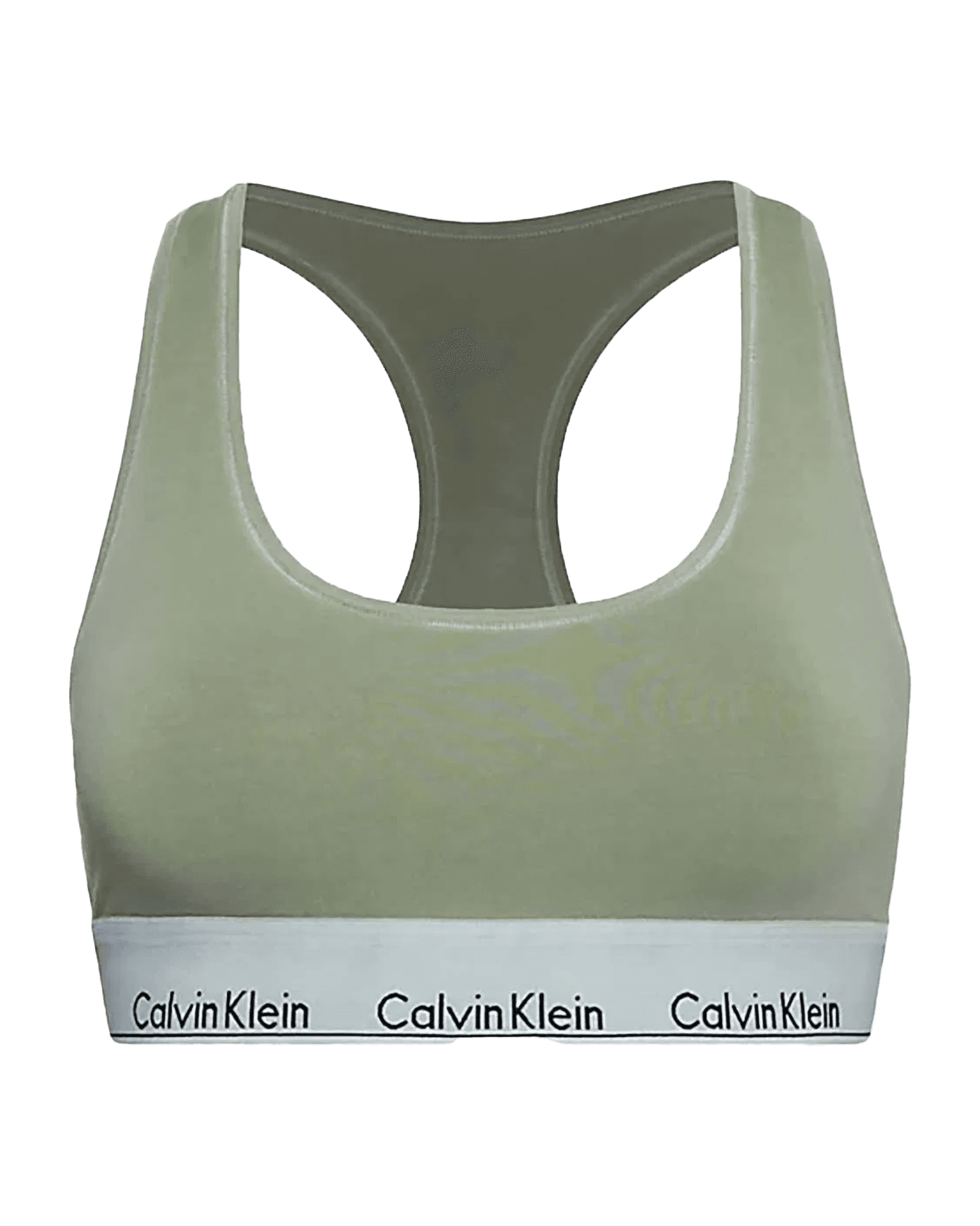 Unlined Bralette W - MC Mineral Dye Eco Green