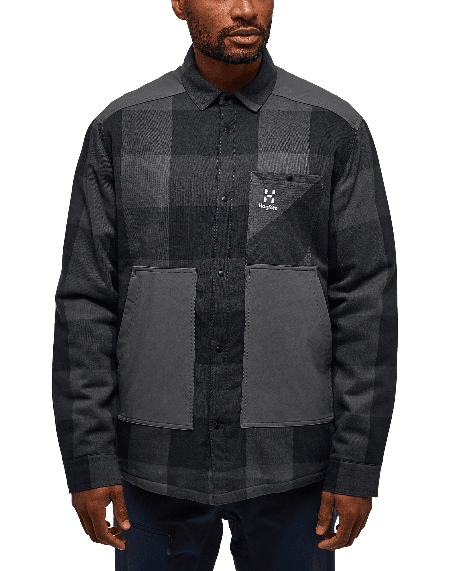 Insulated Timmer Shirt M True Black/Magnetite