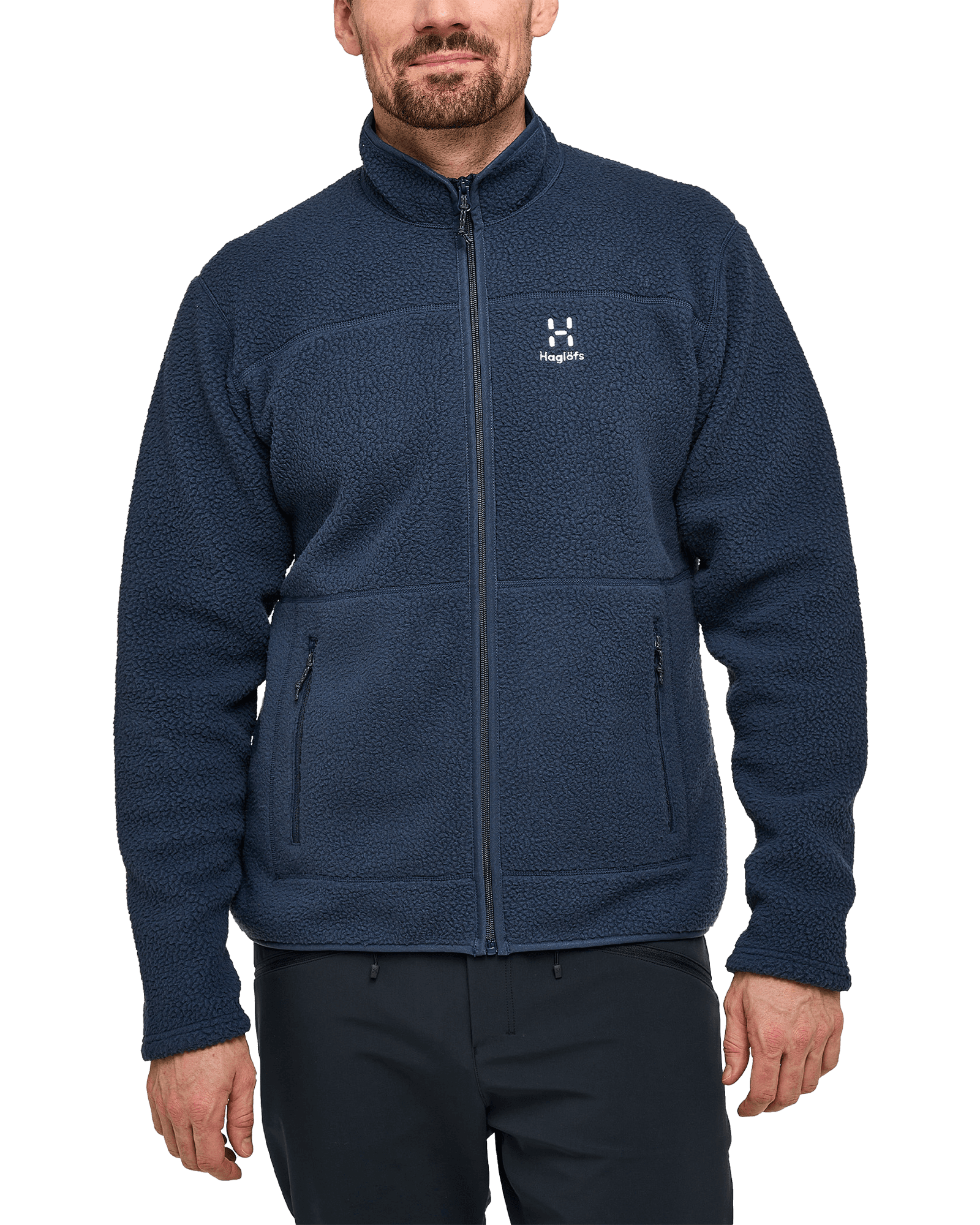 Mossa Pile Jacket M Tarn Blue
